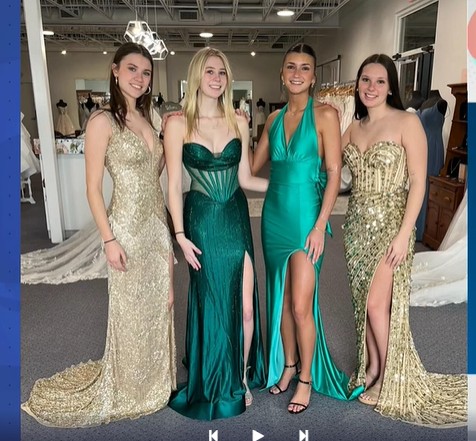 strapless open back dress Dave & Johnny Sheer-Bodice Long Prom Dress main image 0