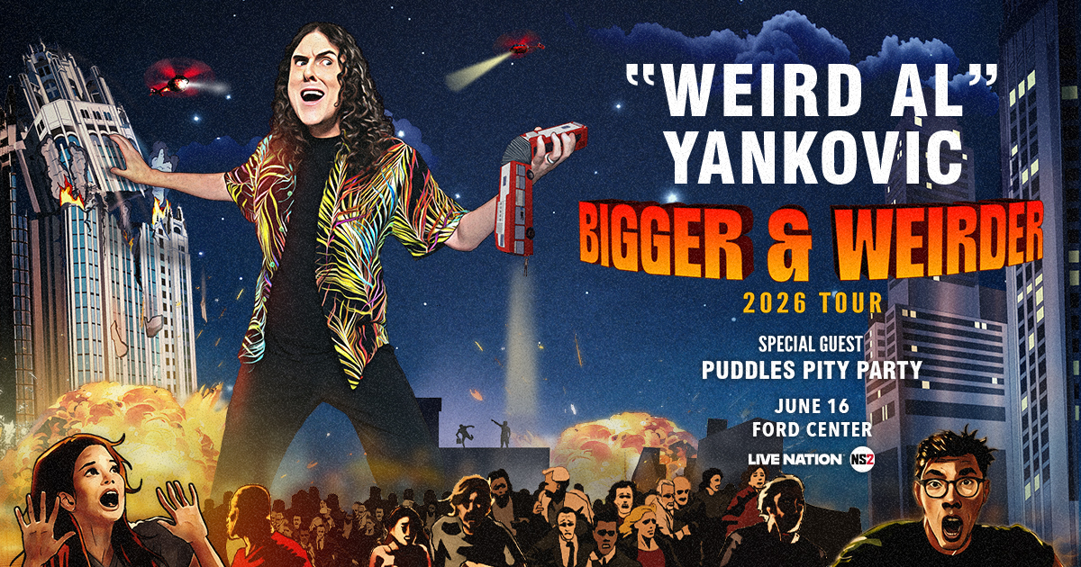 Weird Al' Yankovic bringing 'Bigger & Weirder Tour' to the Ford Center