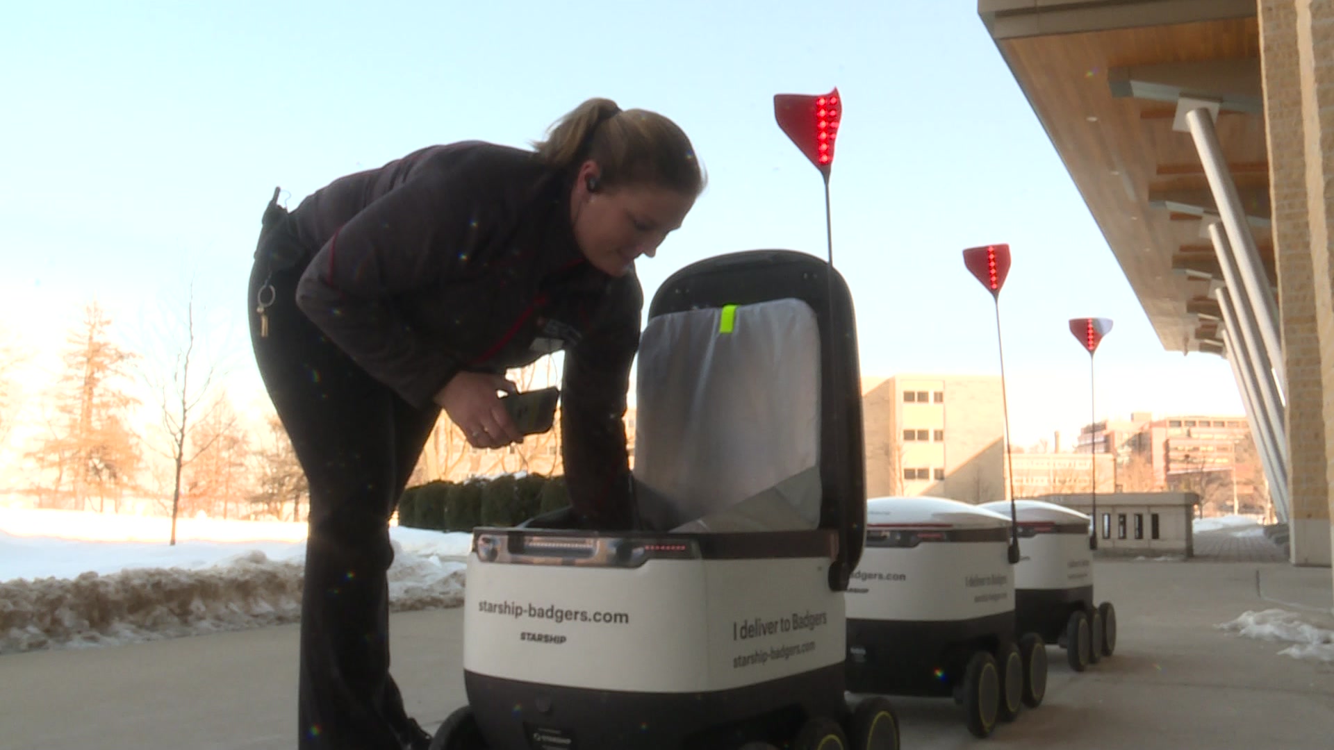 madison robot delivery