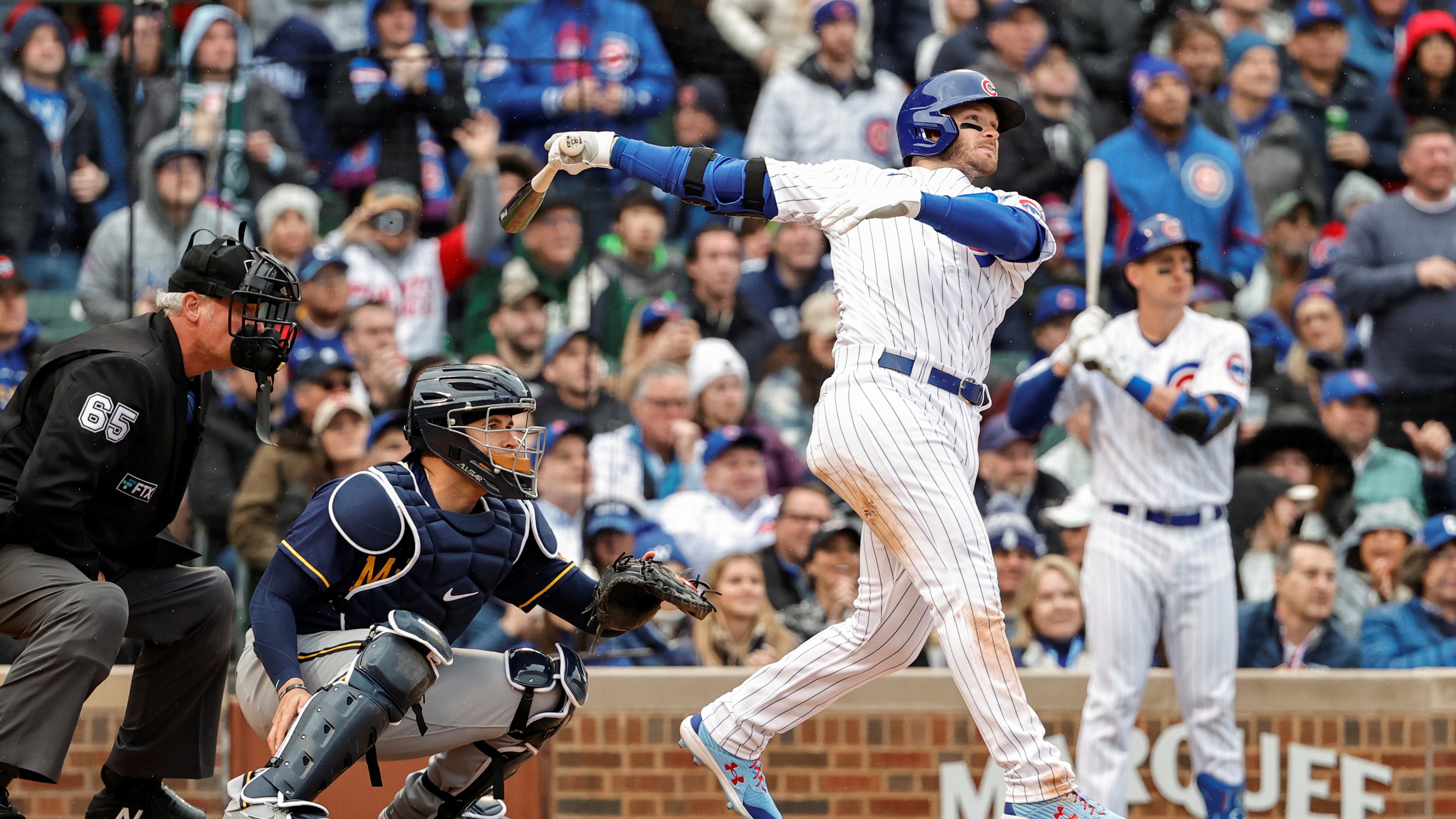 Brewers-Cubs postponed at Wrigley Field; split doubleheader Tuesday