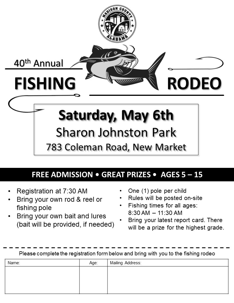 City of Newcastle, Oklahoma - FREE Youth Fishing Derby, June 12th!!  Registration is online at    Ages 5 and under, 6 to 9 years, and 10 to 12 years. Children must be