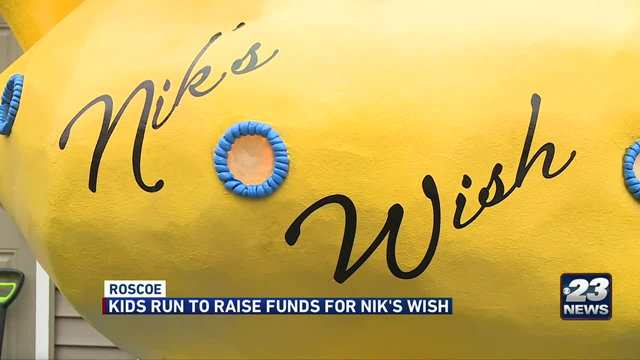 kom tot rust voorkomen Regeren Children race around town, raising money for Nik's Wish