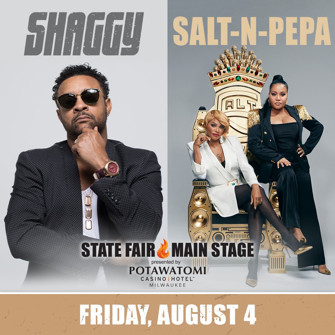 Shaggy with Salt-N-Pepa - Wisconsin State Fair