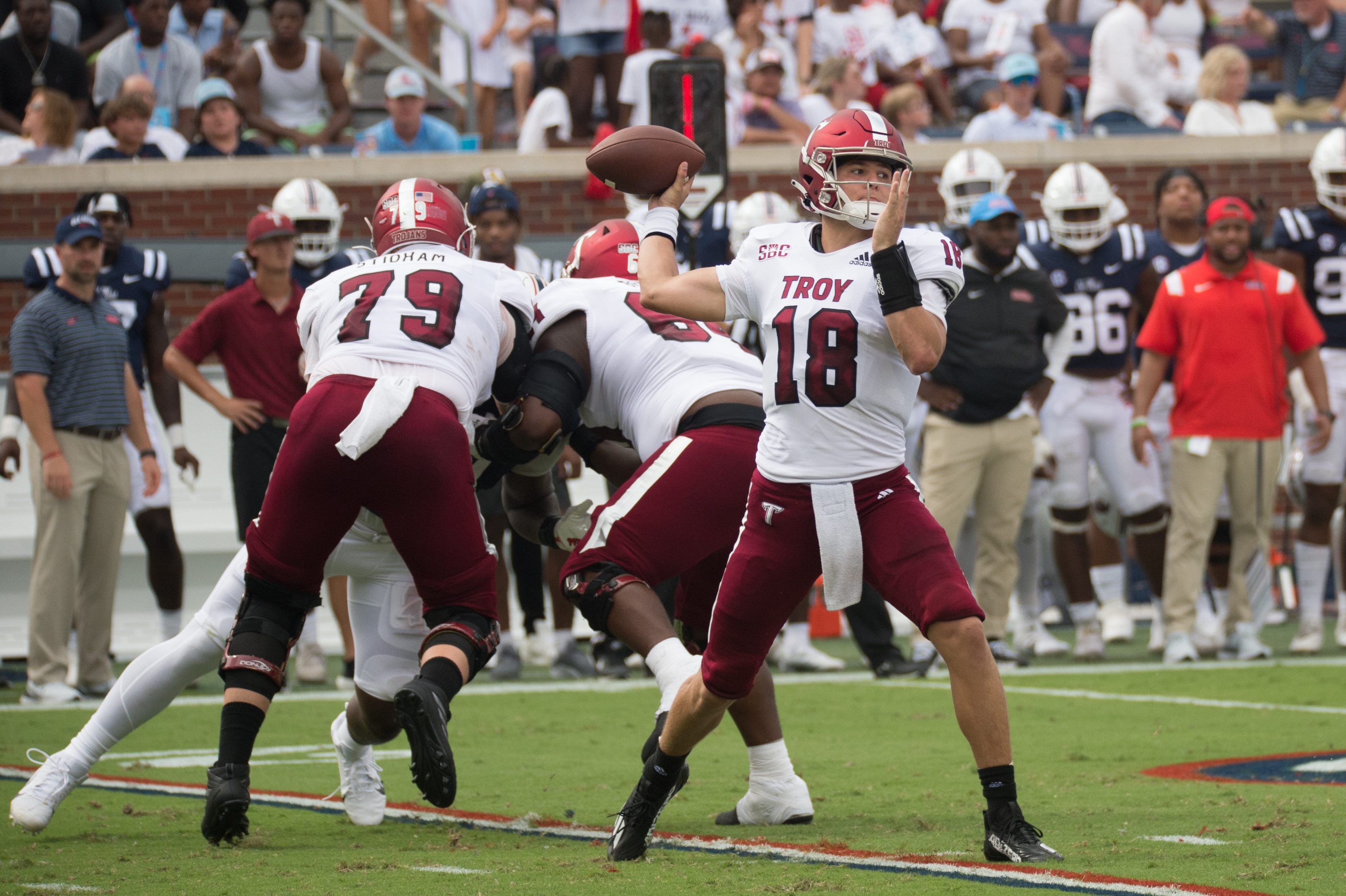 Troy Athletics & Biscuits Team Up for Final Trojan Tour Event of the Year -  Troy University Athletics