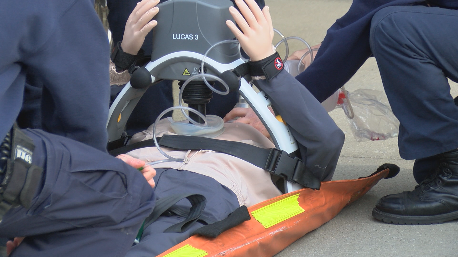 New Albany Fire gets new chest compression machines for CPR