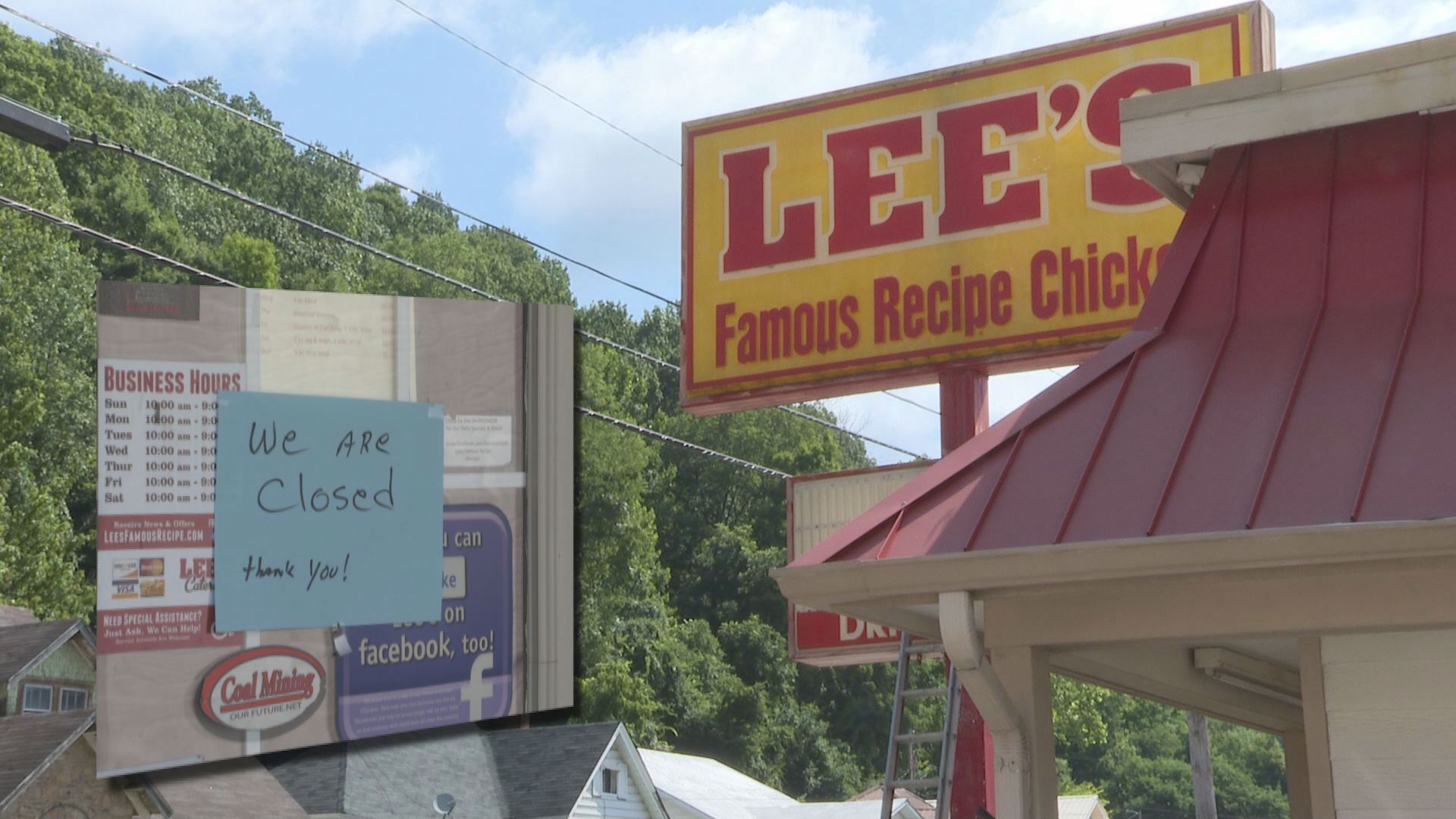 Lee's Famous Recipe on East Main St. in Hazard suddenly closes, is for sale