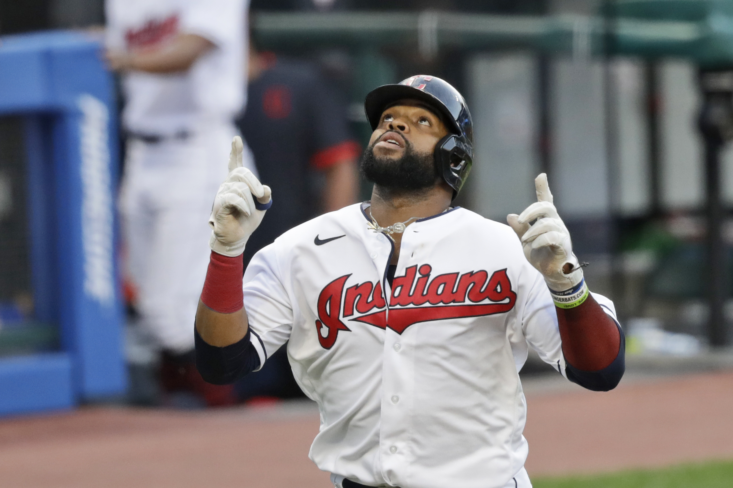 Report: Indians Hope to Bring Carlos Santana Back