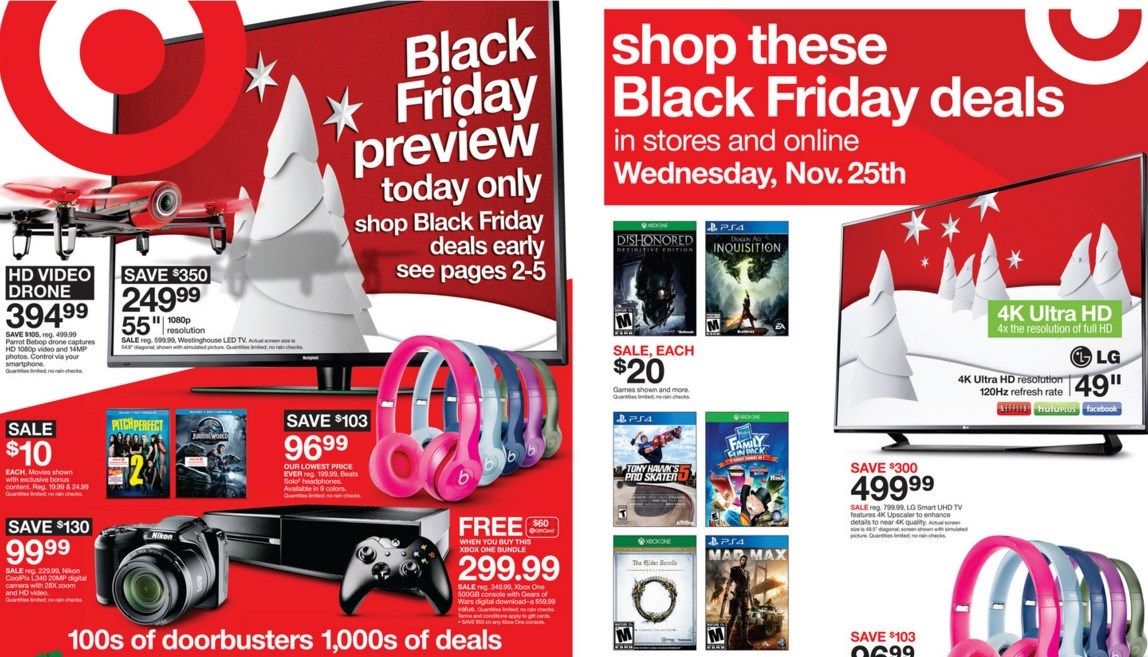 Target Black Friday Deals Start Today