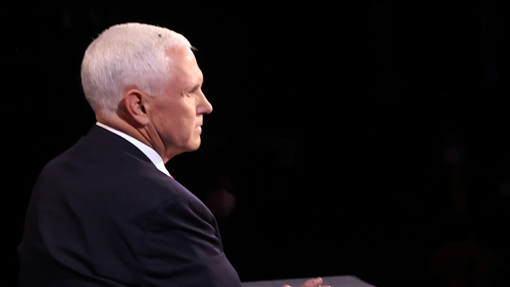 The fly on Pence s hair during VP debate lands on a Halloween wig