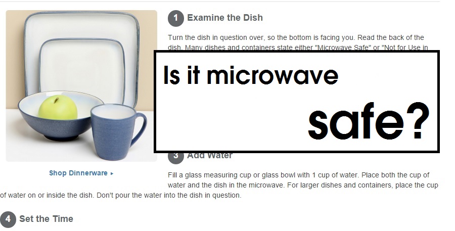 How to tell if a container is microwave safe 