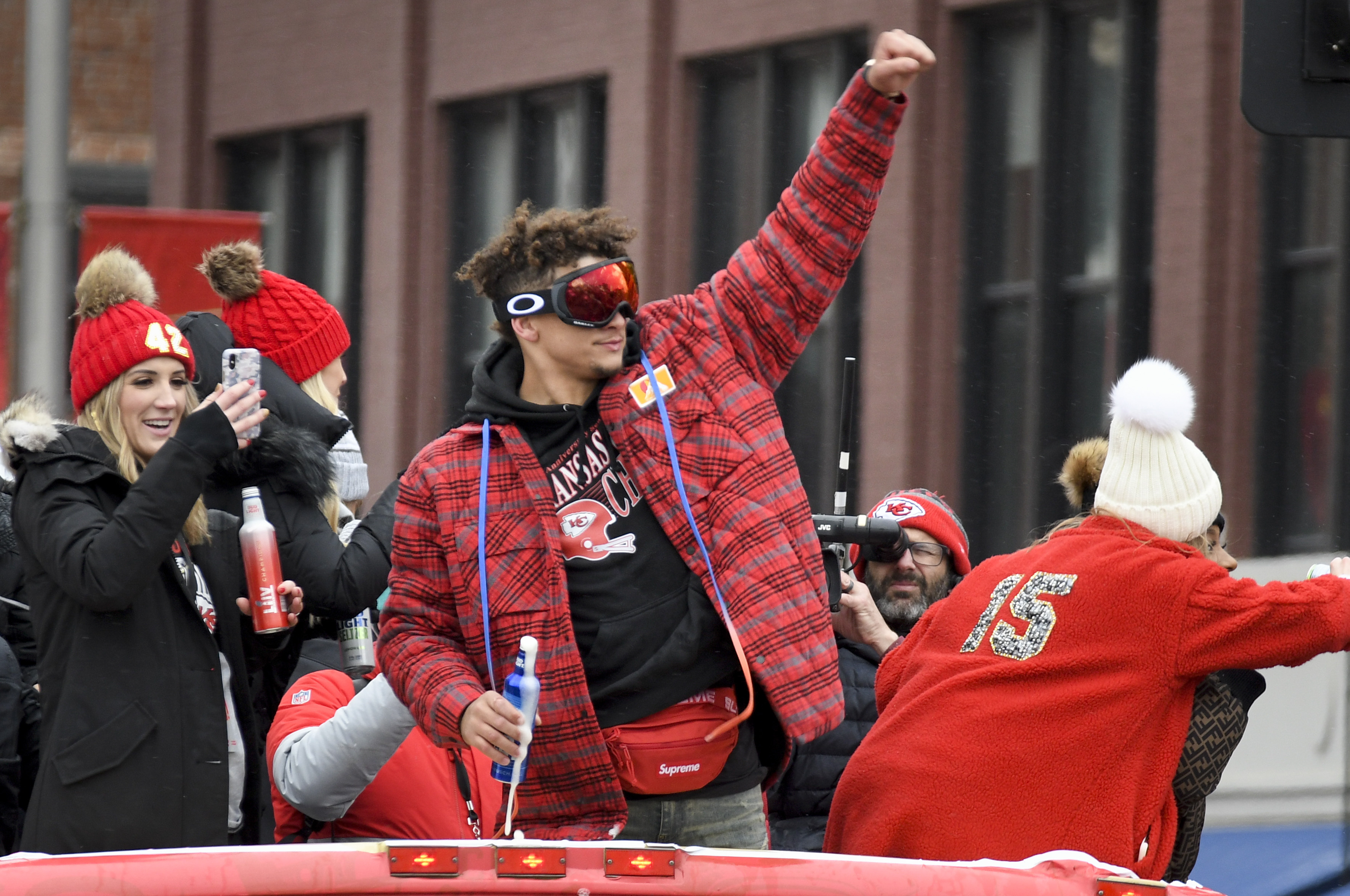 patrick mahomes super bowl parade