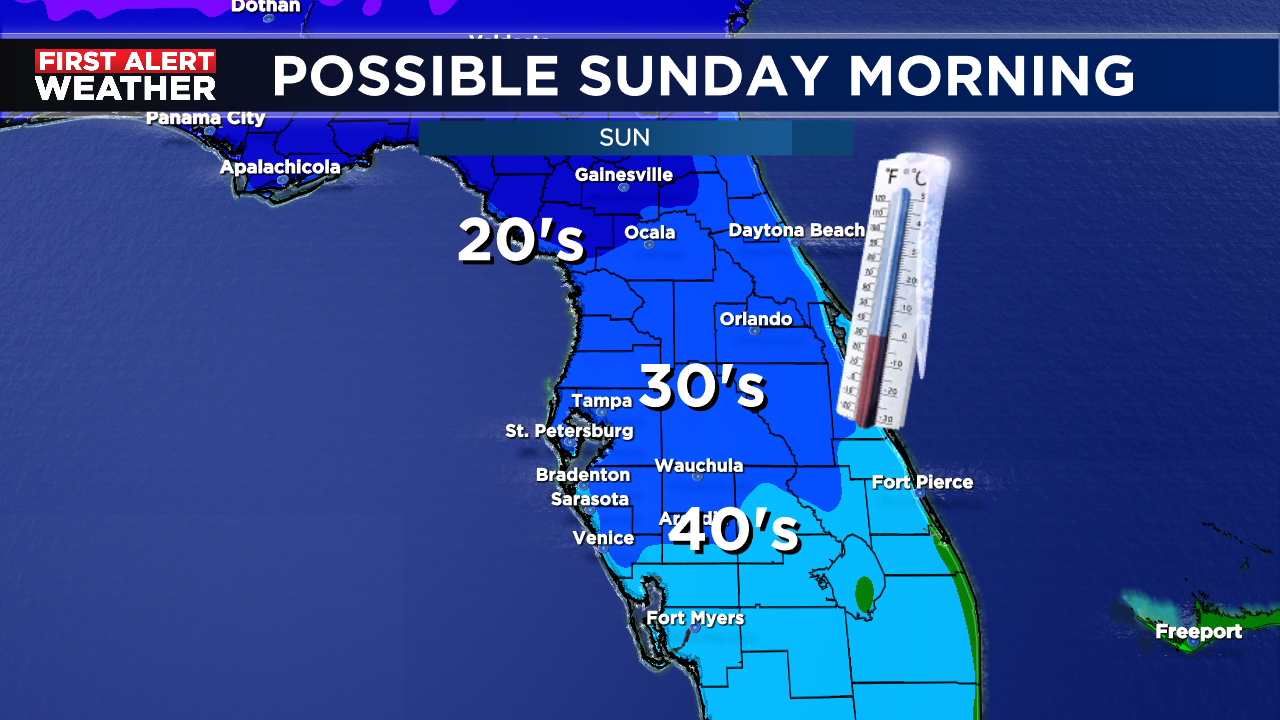 Cold weather advisories likely this weekend