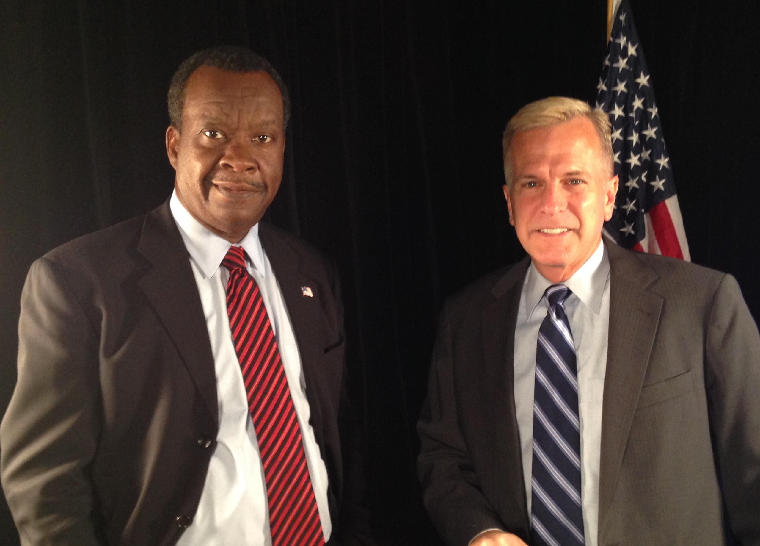 Largely unknown third candidate Willie Wilson courts South