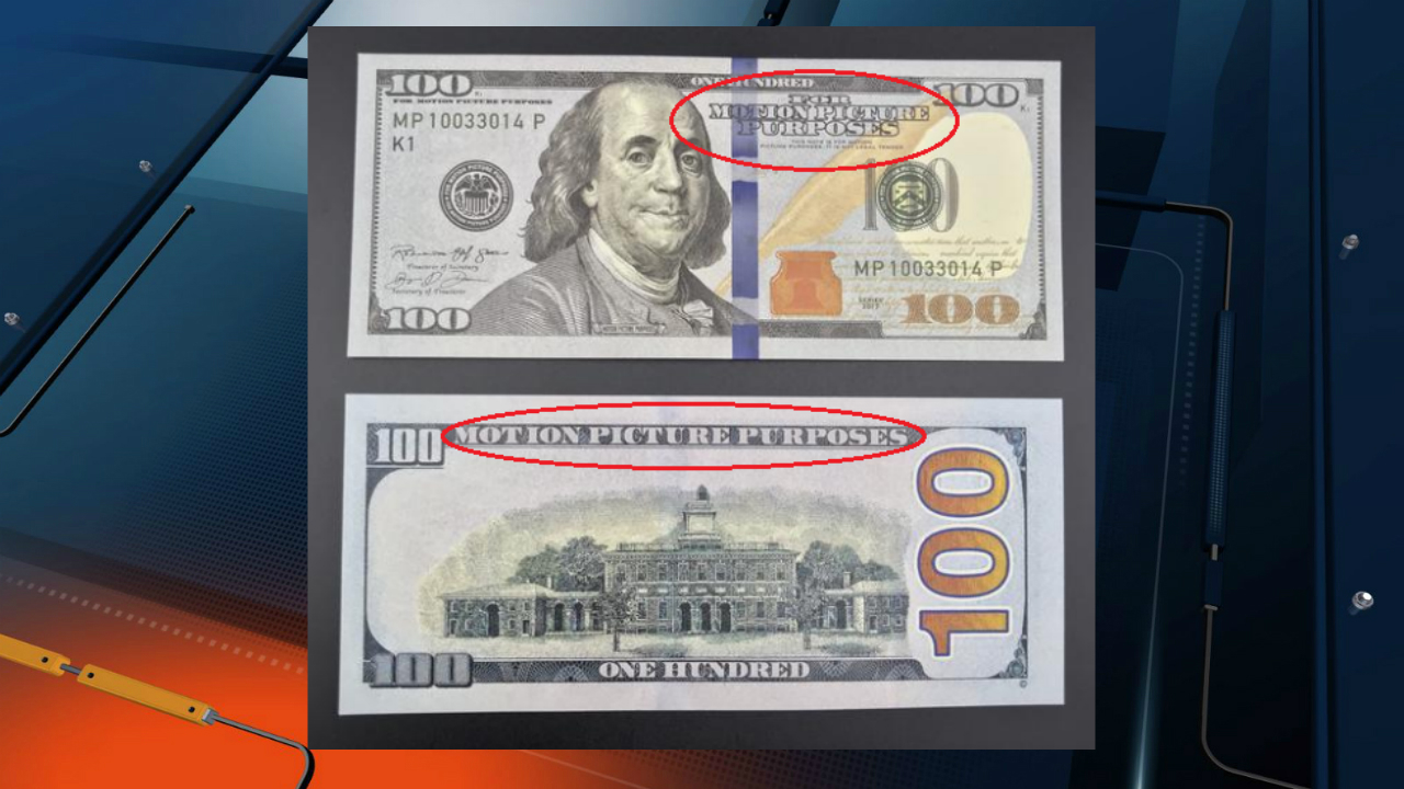 Marshall police warn about fake movie money being used in area - ABC17NEWS