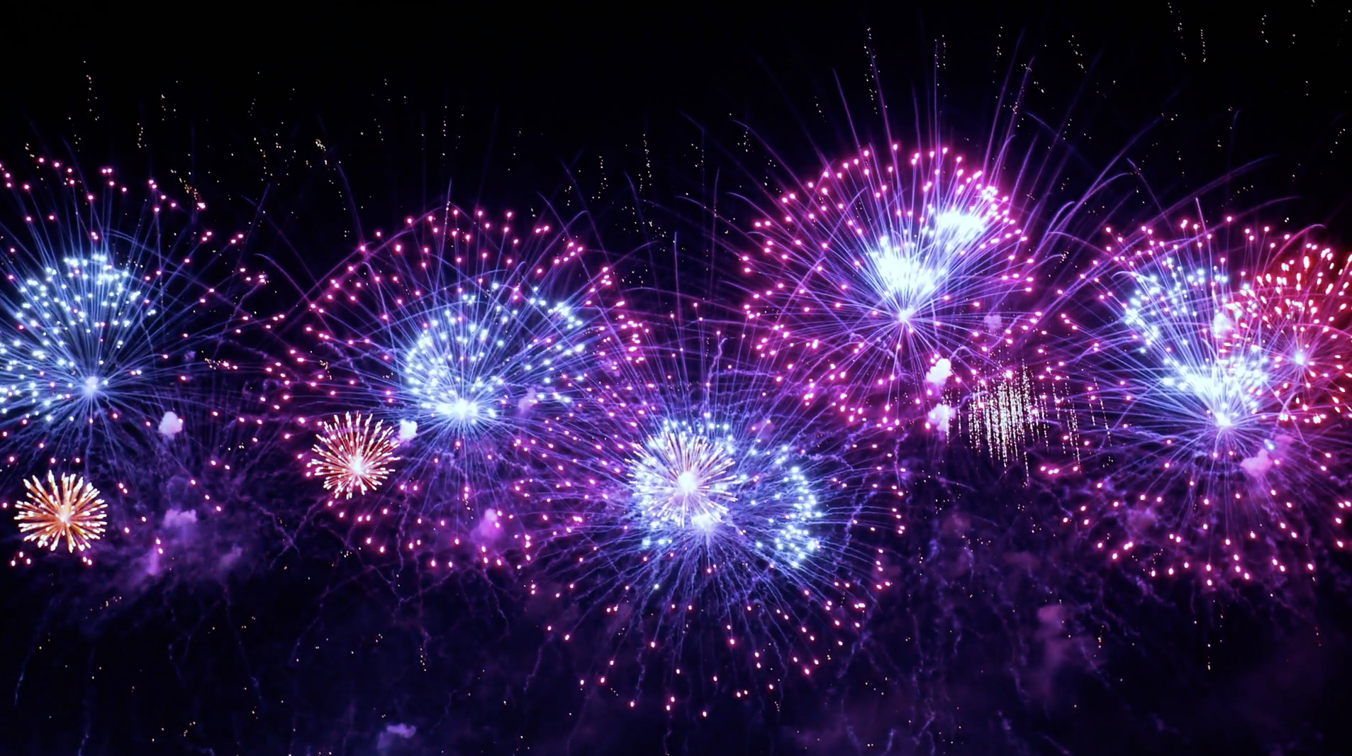fireworks moving animation
