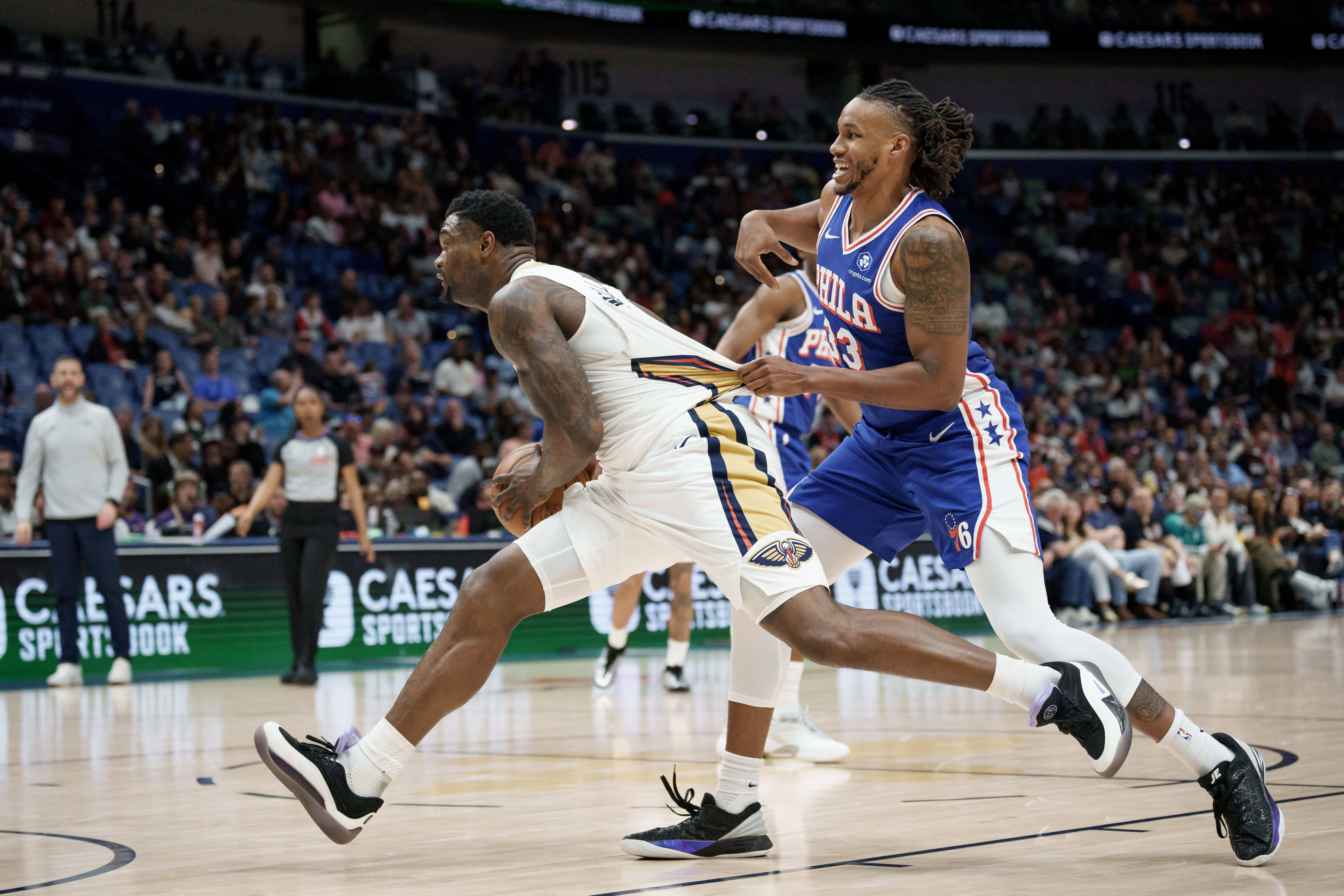 Jordan Poole's 2nd-half surge helps the Pelicans top the 76ers