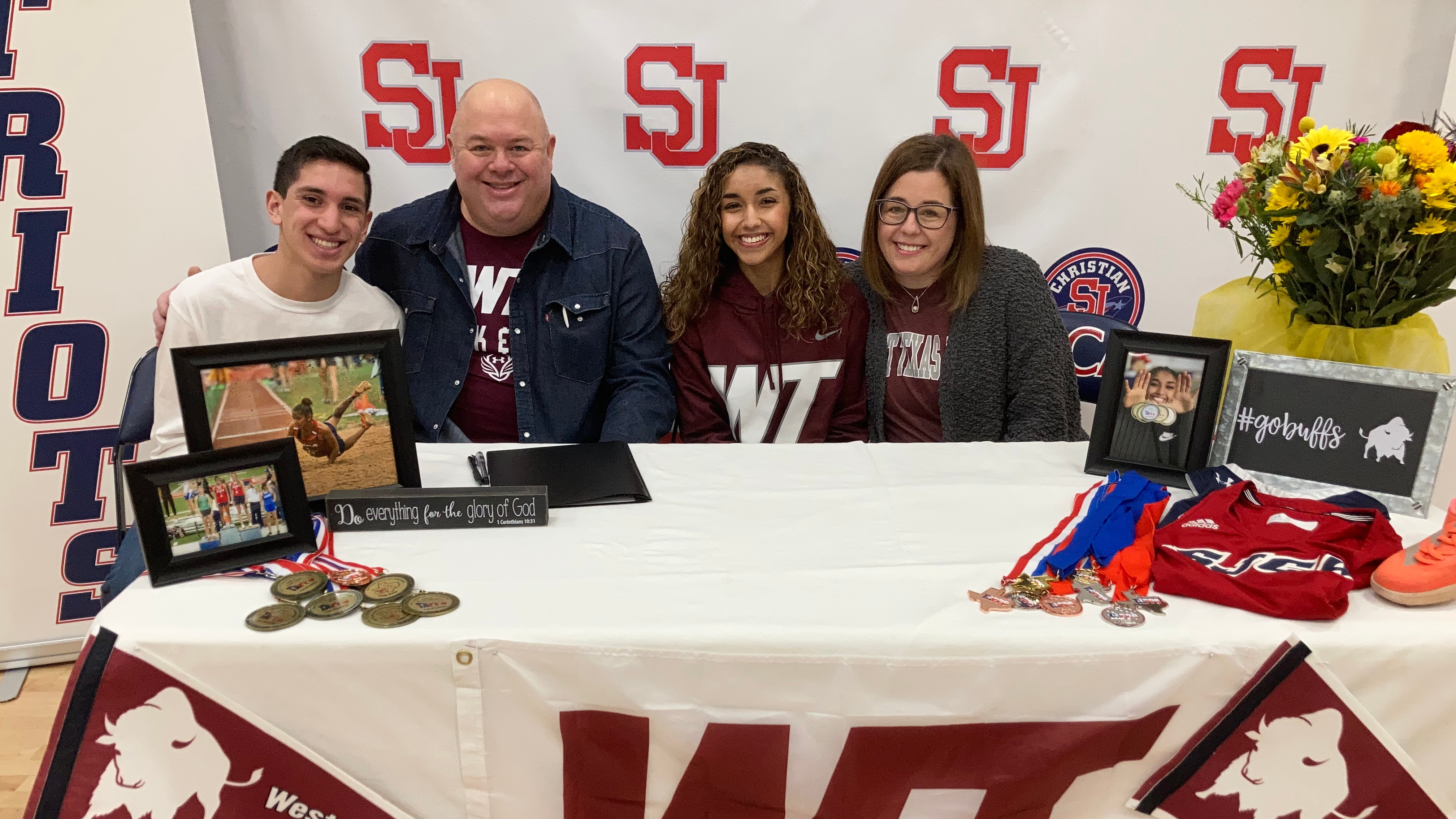 San Jacinto Christian Academy's Audrey Lane signs with WTAMU Track and Field