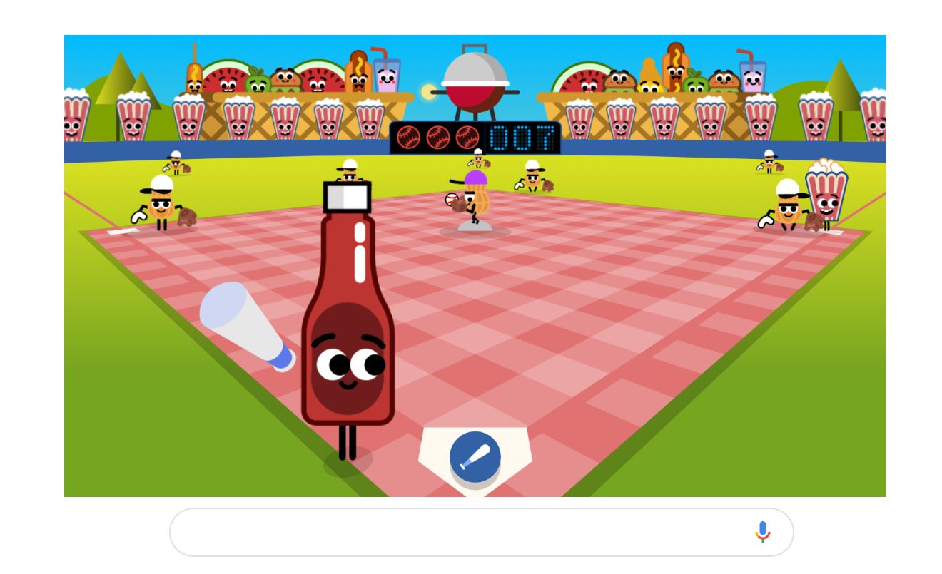 Google's Fourth of July doodle lets you play baseball just in time ...