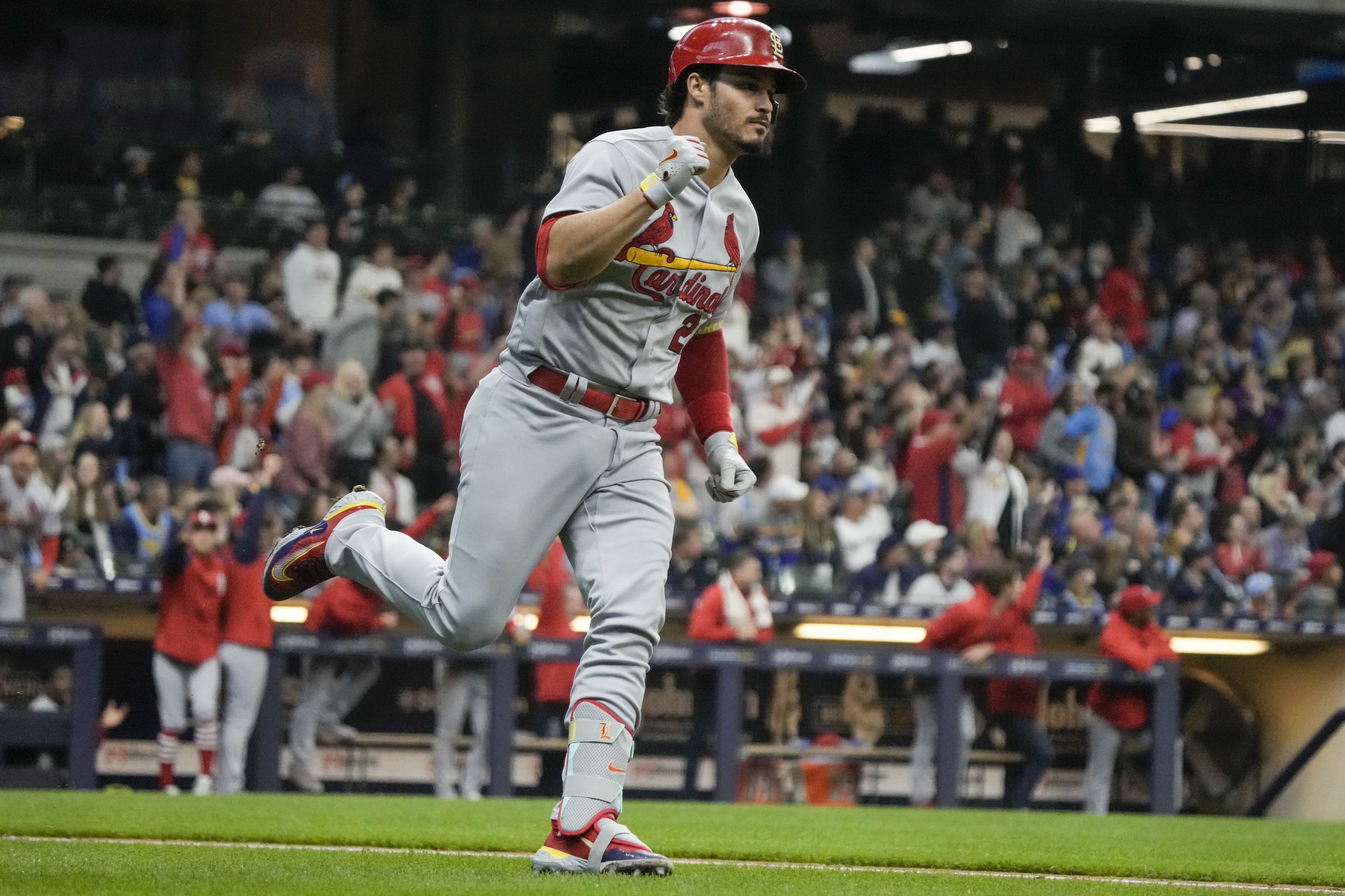 Arenado hits 300th homer as Cardinals blank Brewers 6-0