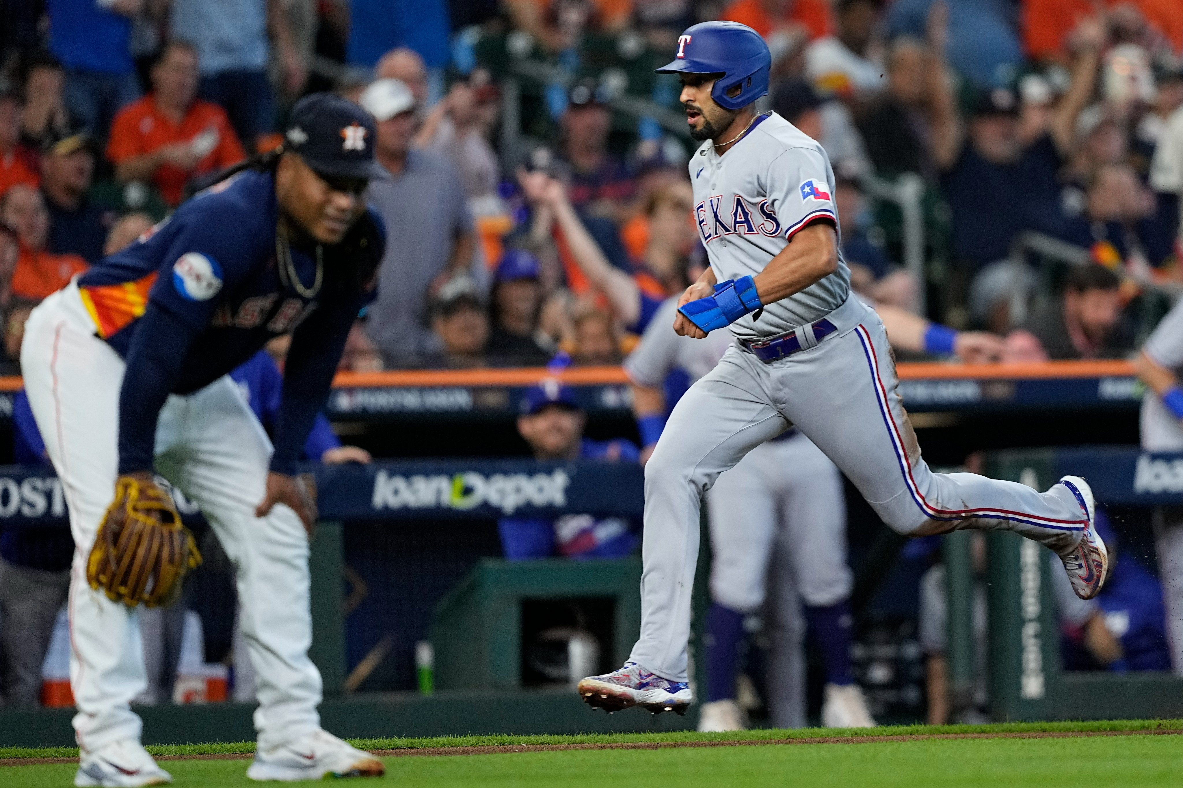 Abreu, Alvarez and Altuve help Astros pull even in ALCS with 10-3 win over  Rangers in Game 4