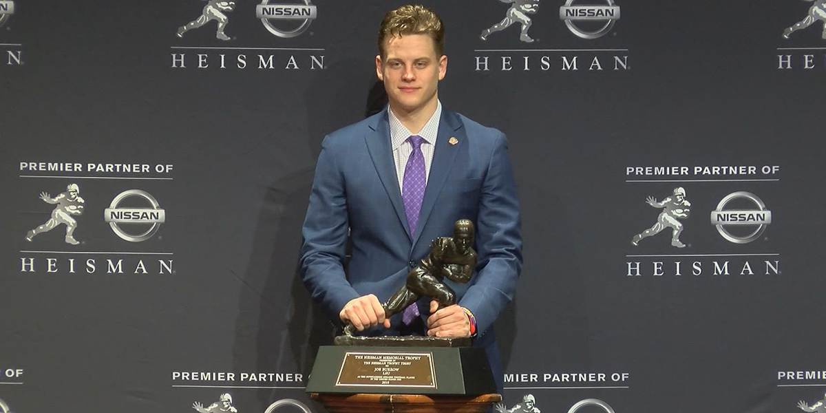 And The Valley Scripts: Joe Burrow Moves Into The Heisman House - And The  Valley Shook