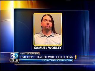 Teacher busted for downloading child porn