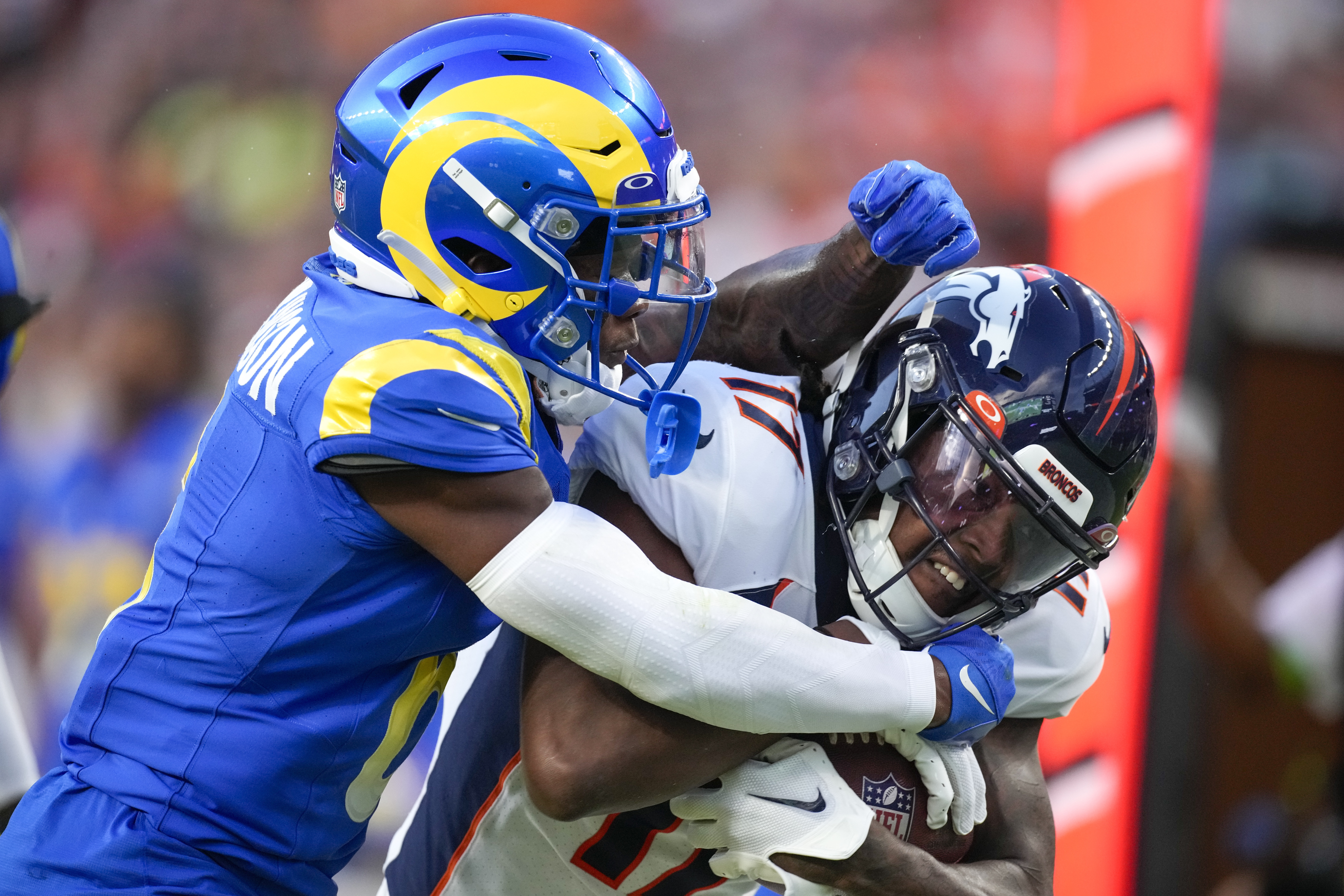 McLaughlin, Stidham lead Broncos past mistake-prone Rams in preseason  finale