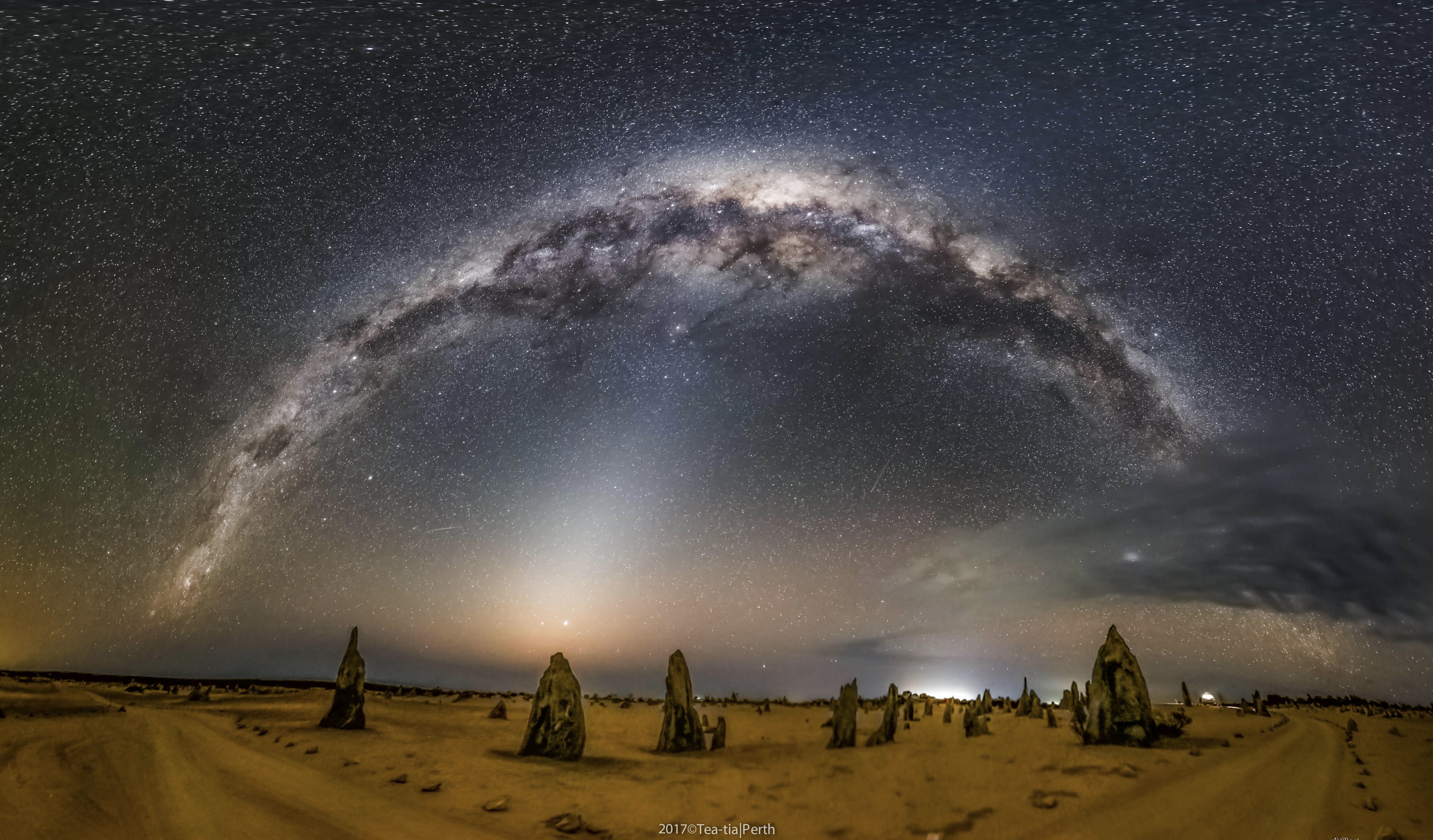 Morning Zodiacal light highlights this week up in the sky