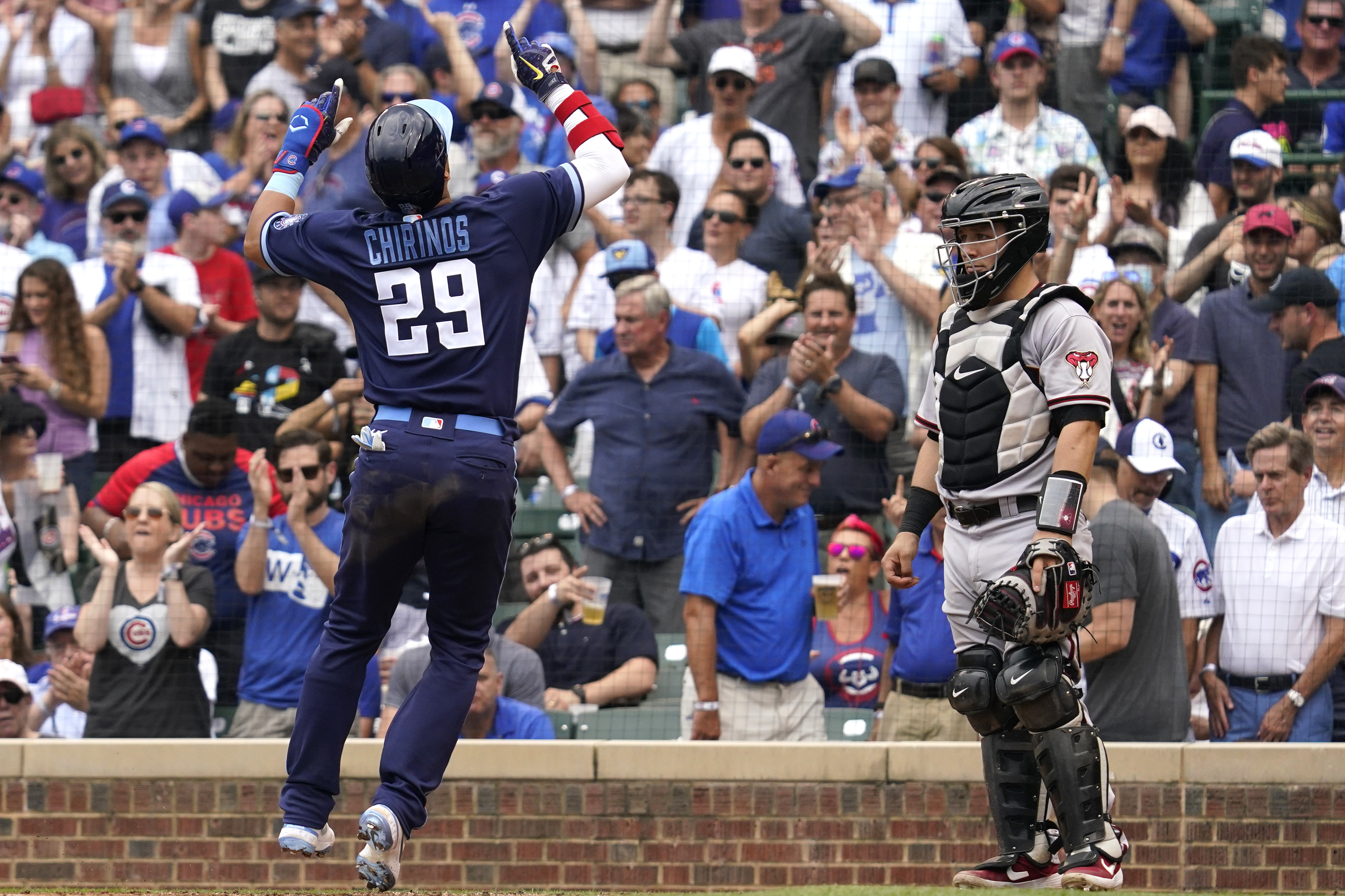 Javier Báez, Robinson Chirinos homers power Cubs