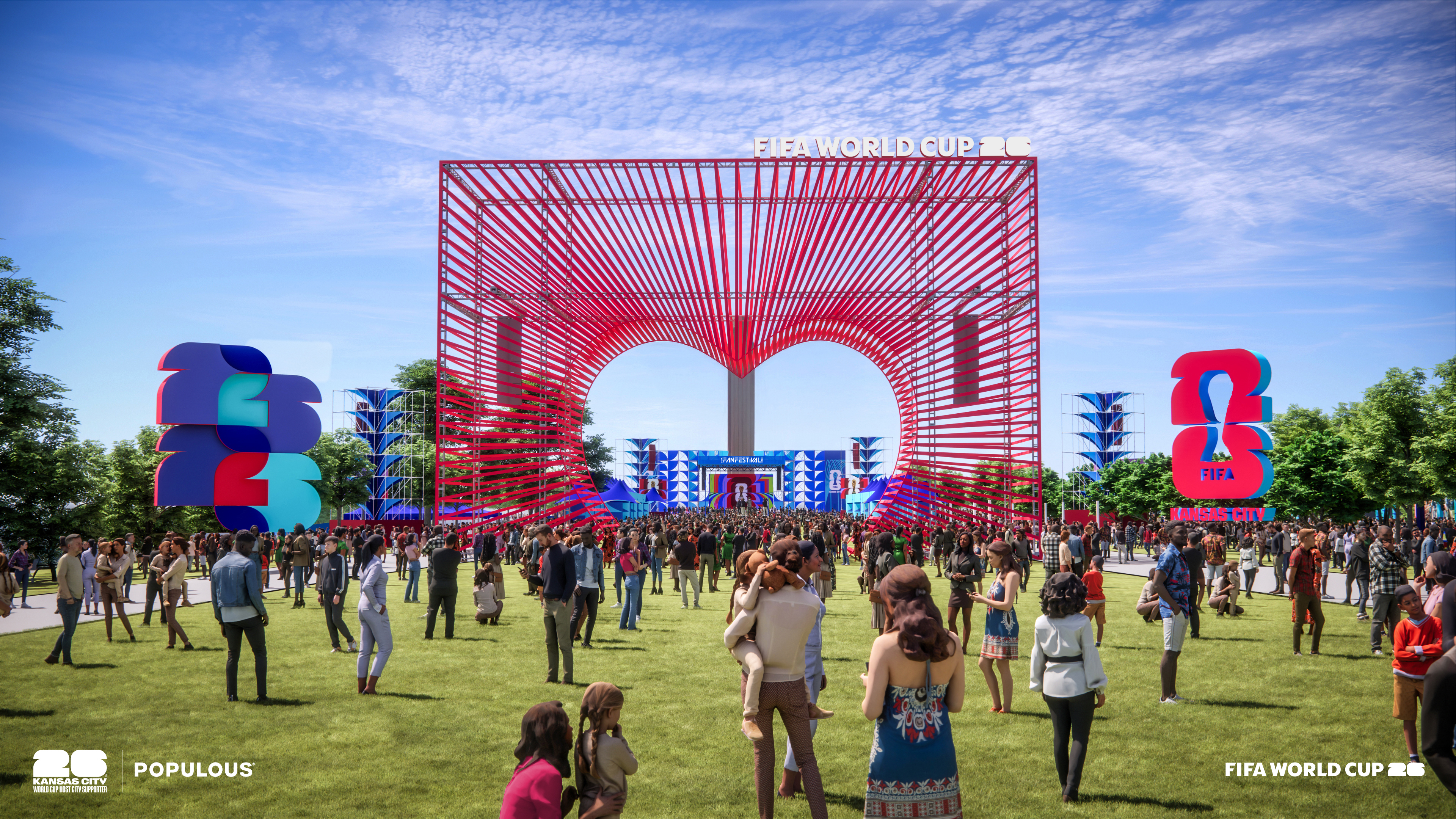 KC2026 reveals FIFA Fan Festival renderings for World Cup events