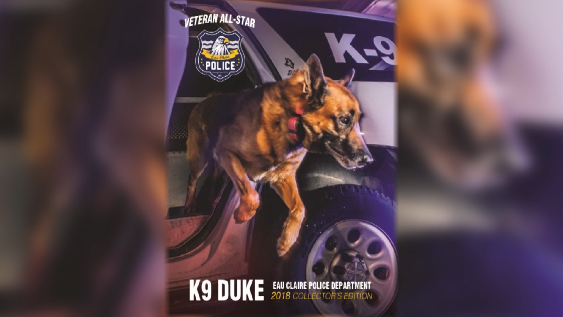 Police unveil trading cards featuring crime-fighting K-9s