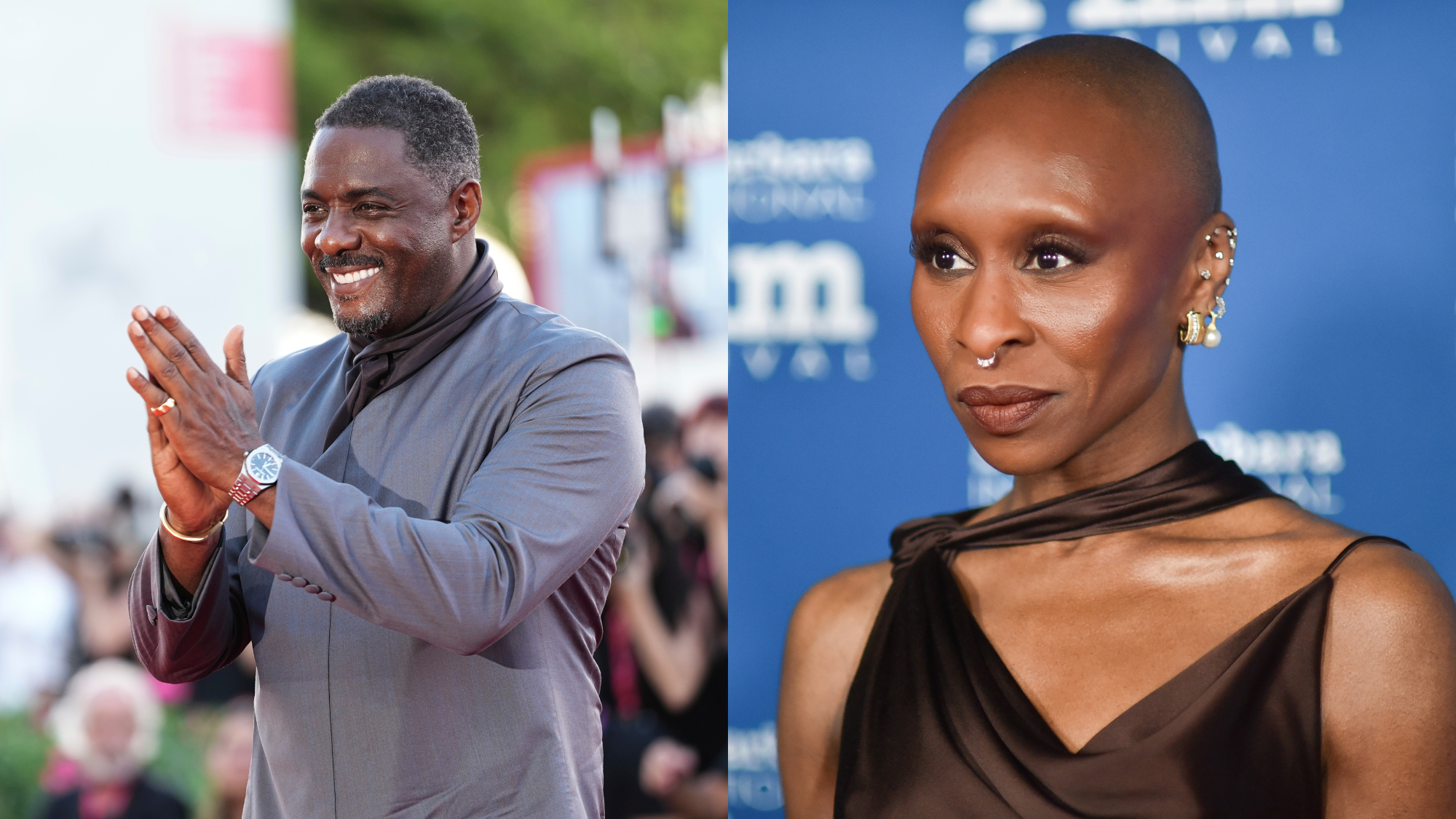 Hollywood stars Idris Elba, Cynthia Erivo recognized in New Year's honor's  list, image size:2000x1125