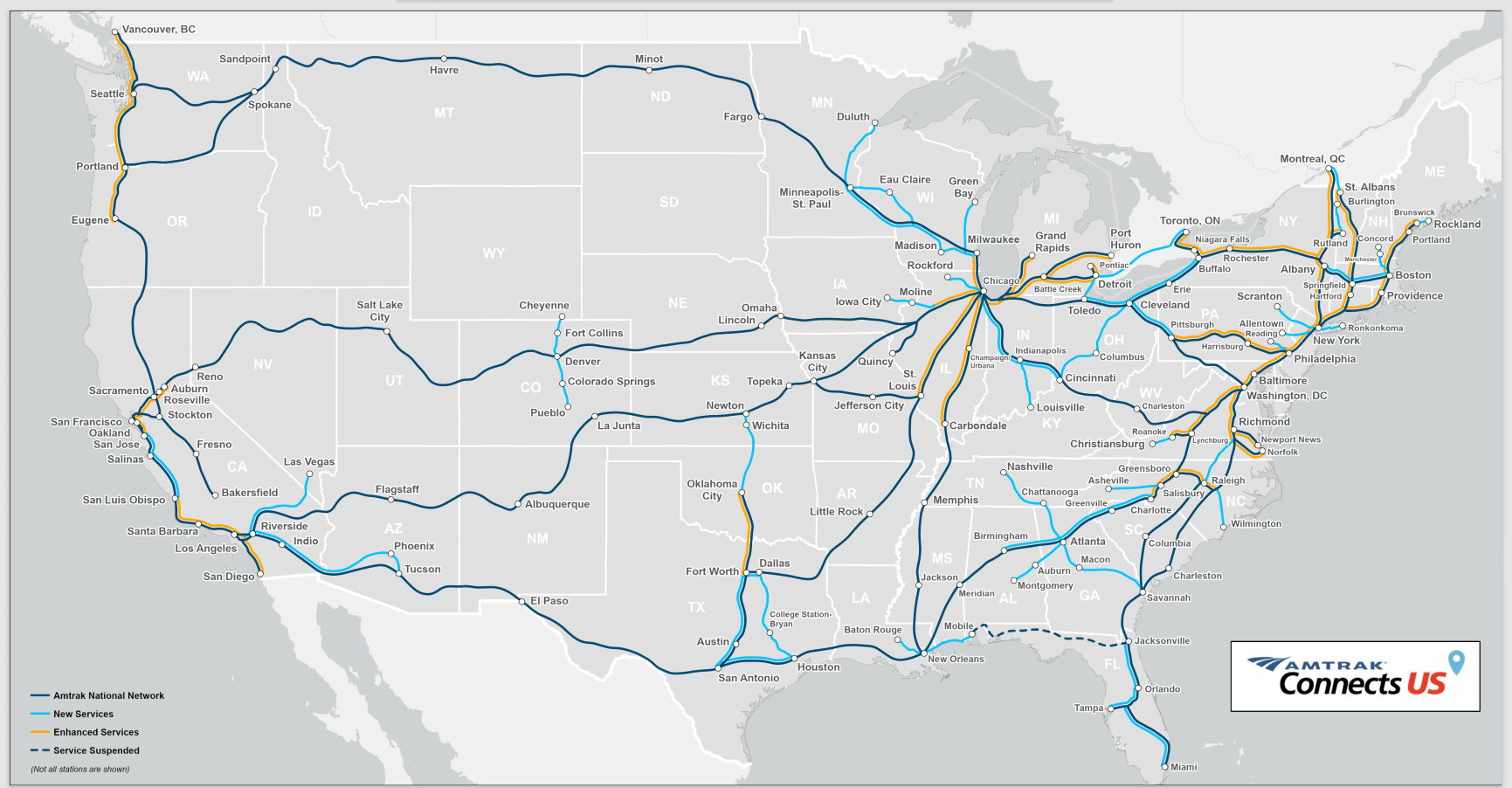 Amtrak - Saint Paul/Minneapolis, MN (MSP)