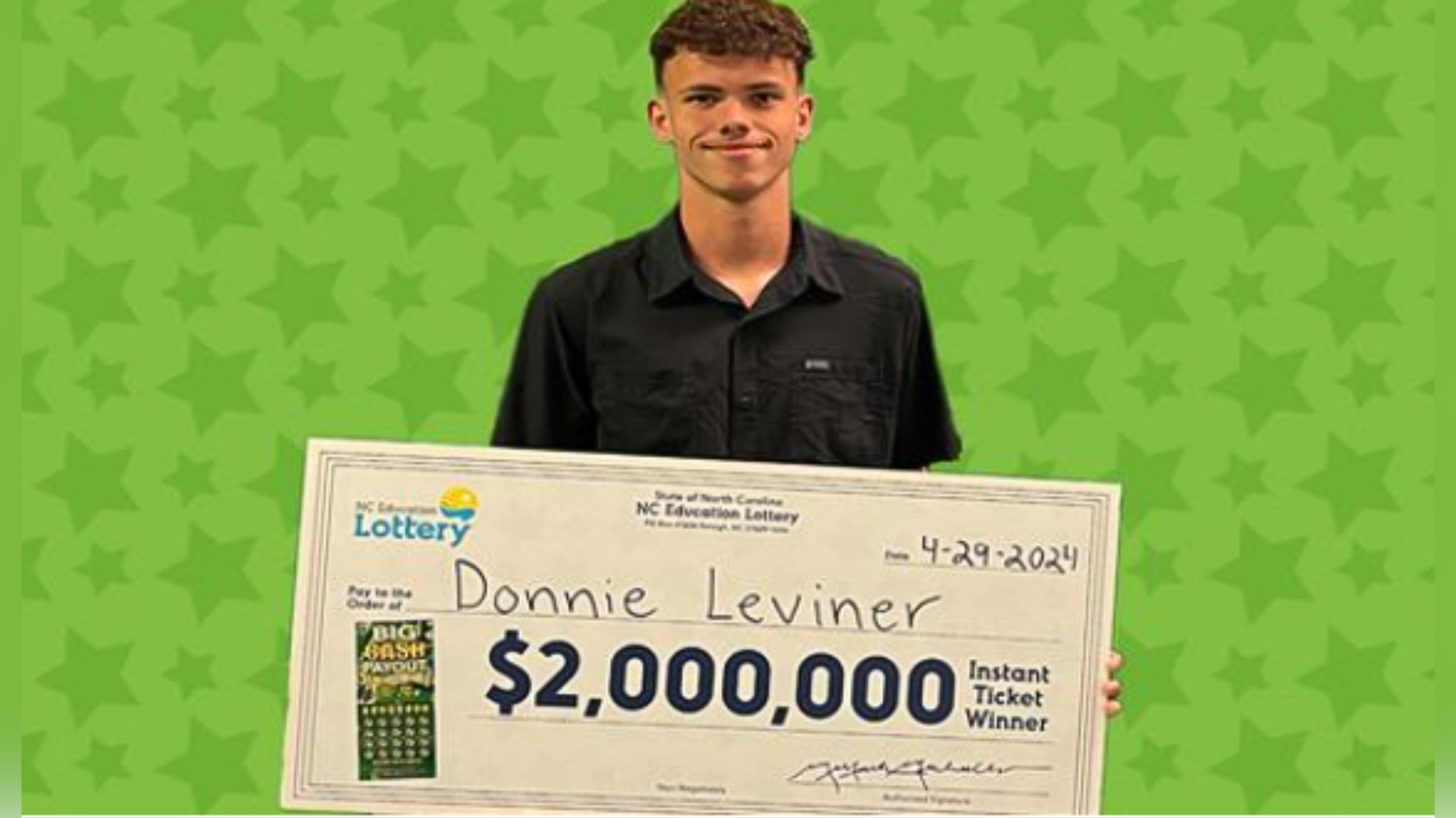 Man wins $2 million thanks to 'gut feeling' to buy lottery ticket