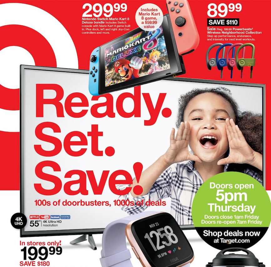 Target Black Friday ad Nov. 1, 2018