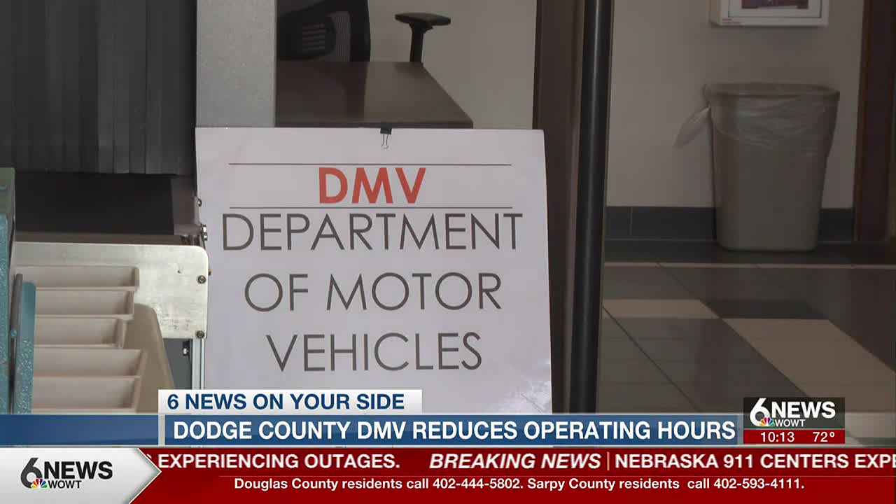 Worker shortage forces Dodge County DMV to reduce operating hours