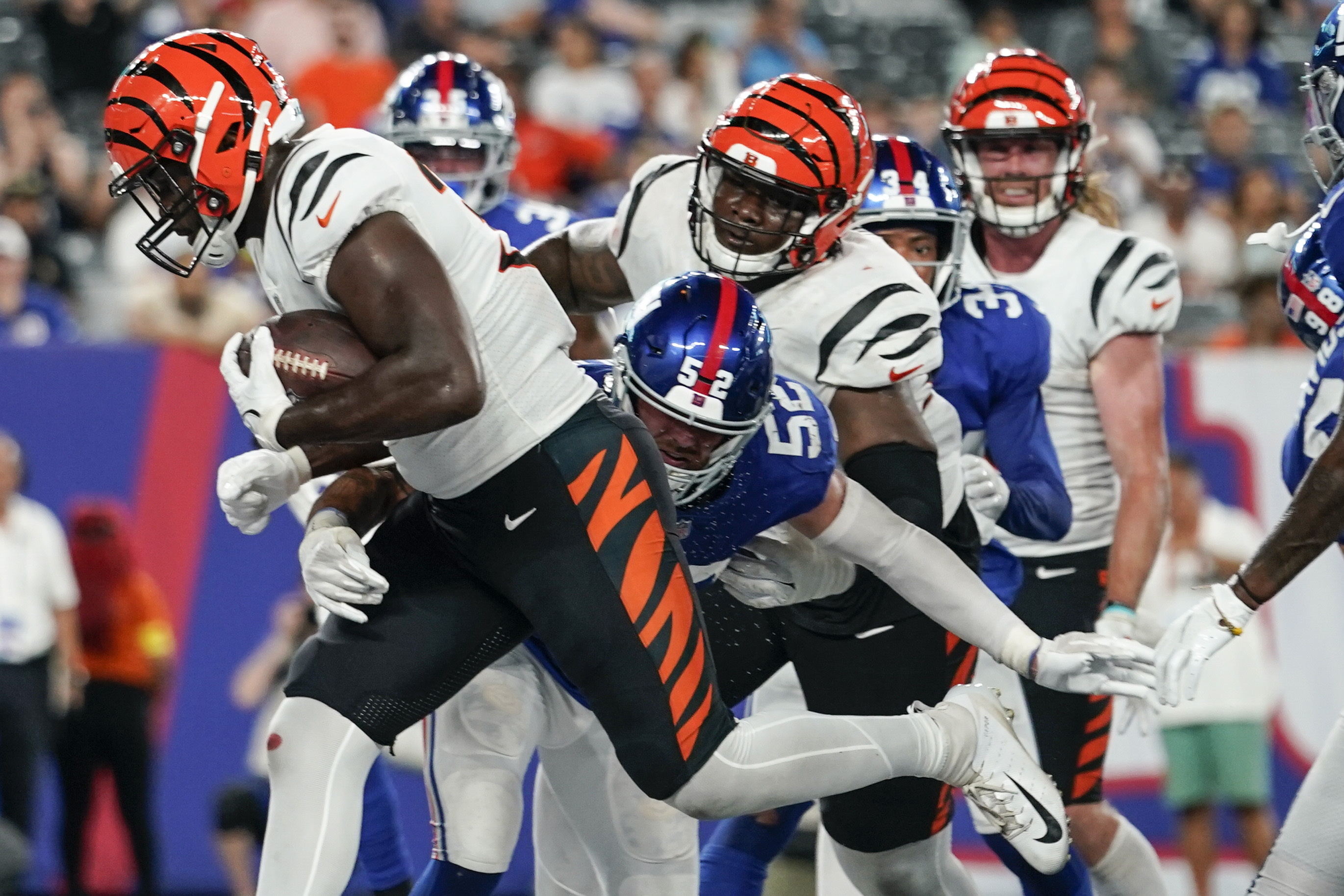 Joseph Ossai uses first Bengals preseason game to break out