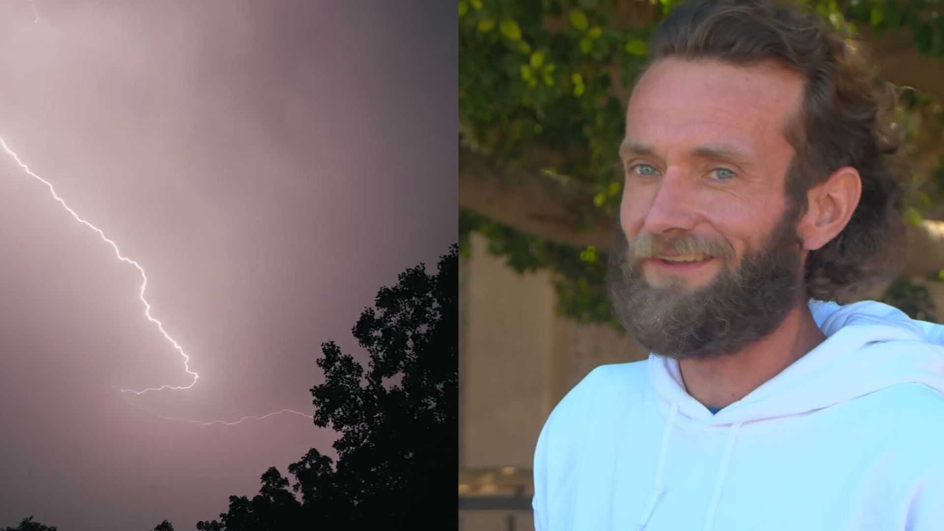 Dad saves 12-year-old daughter struck by lightning