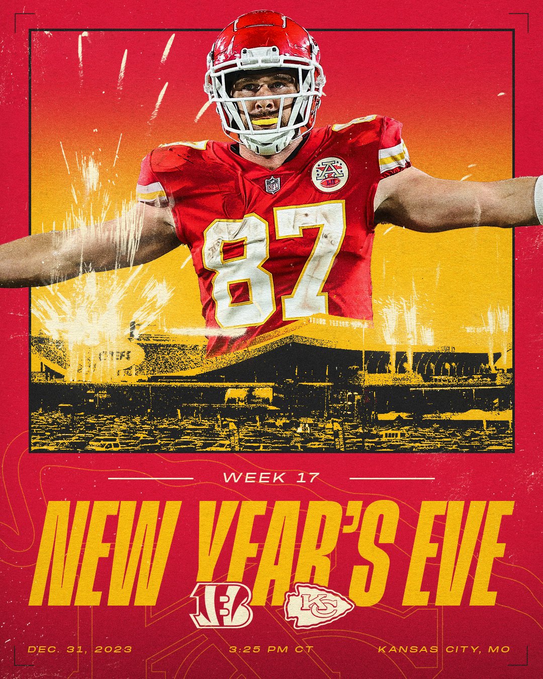 Kansas City Chiefs vs. Cincinnati Bengals Tickets Dec 31, 2023 Kansas City,  MO