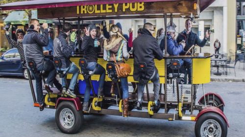 Trolley pub sales locations