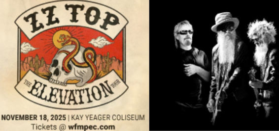 ZZ Top adds Wichita Falls to destination list for The