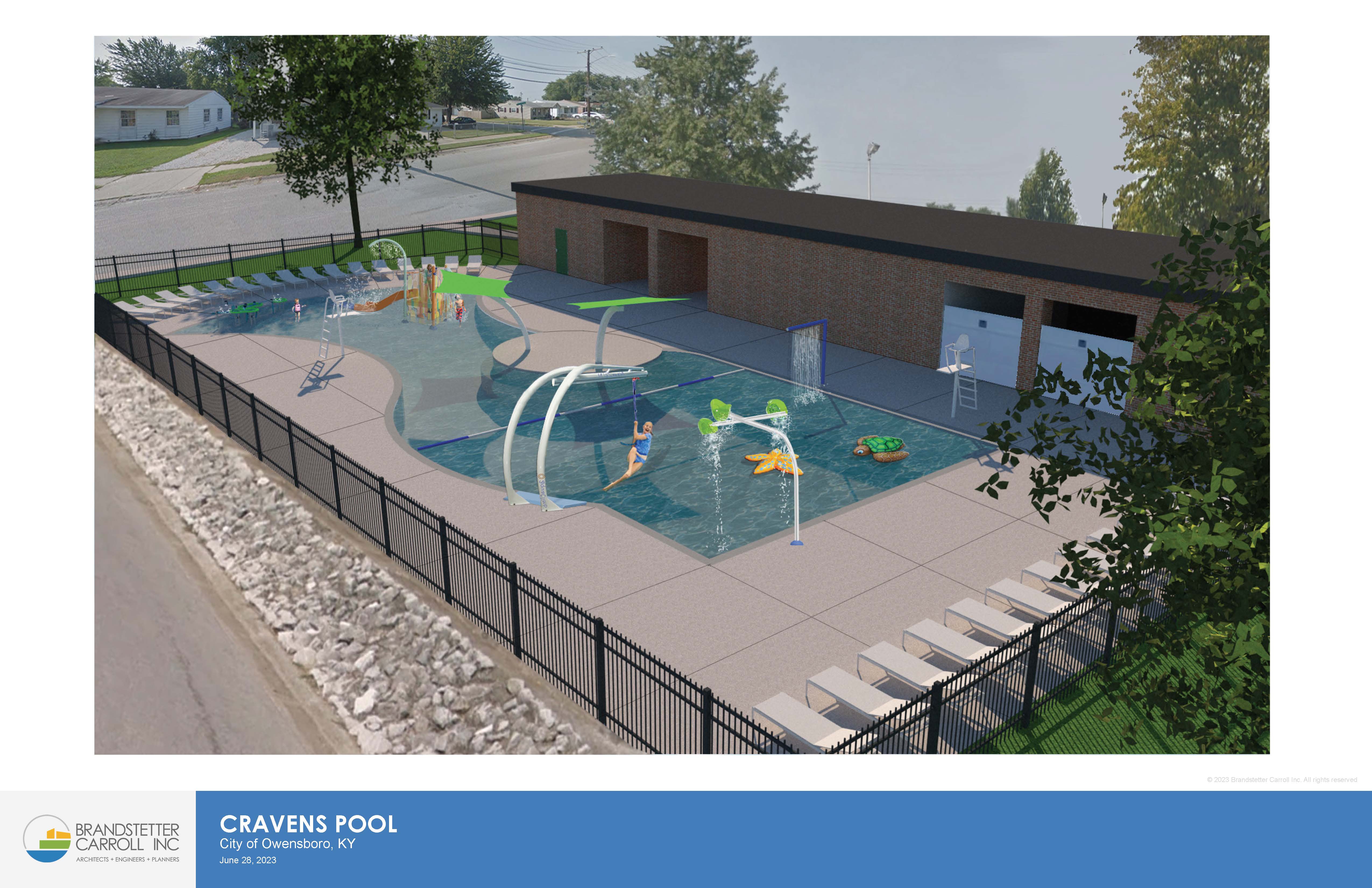 Renderings released for Cravens Pool renovations in Owensboro