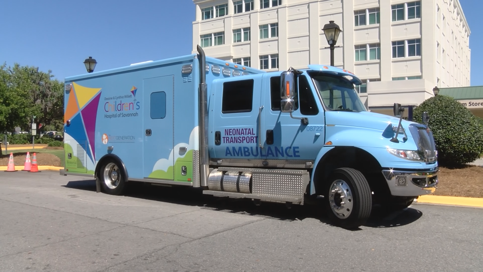 Prisma Health Children's Hospital has a new NICU ambulance