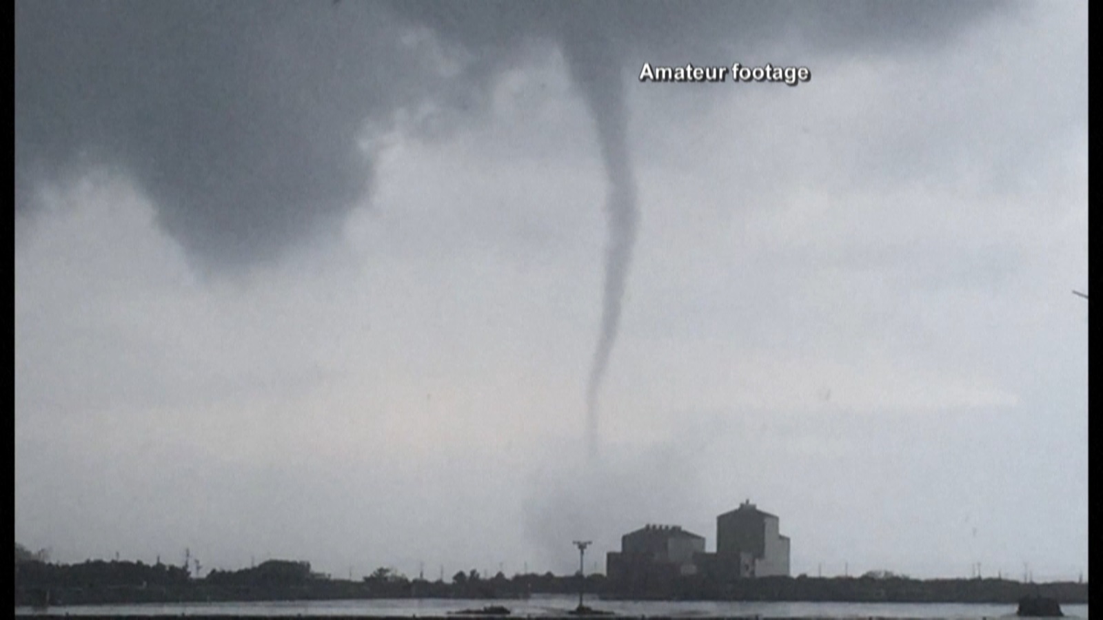 Tornado touches down in Japan on Monday