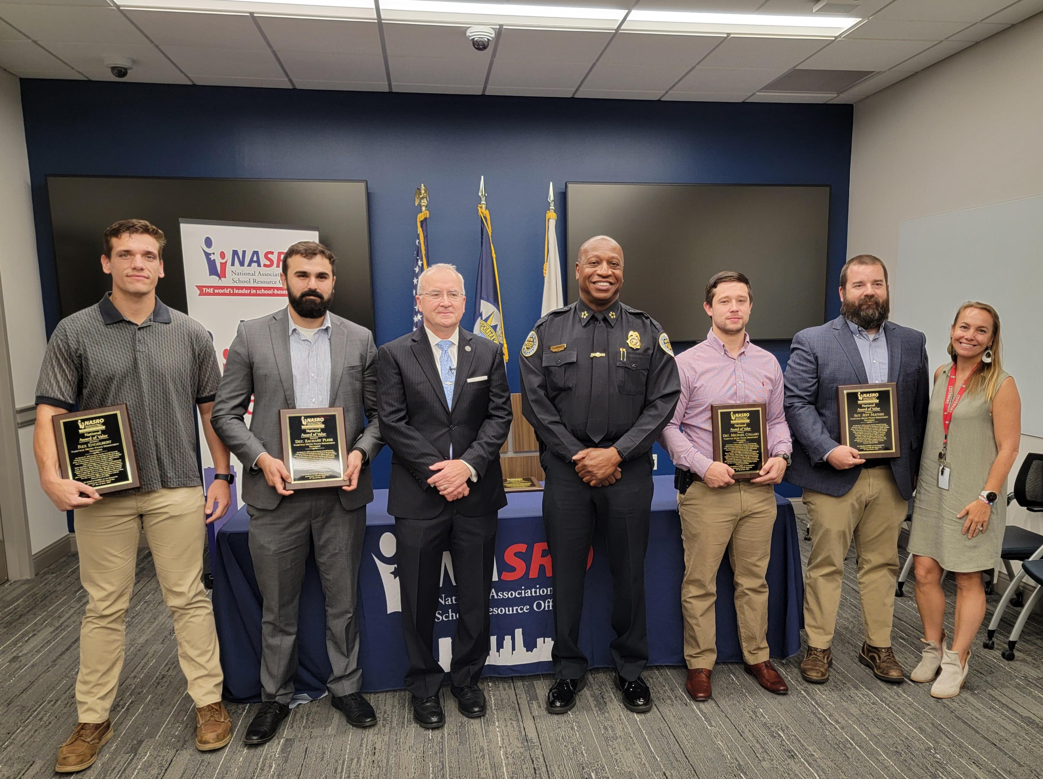 Nashville, TN officers who responded to school shooting honored at NFL game