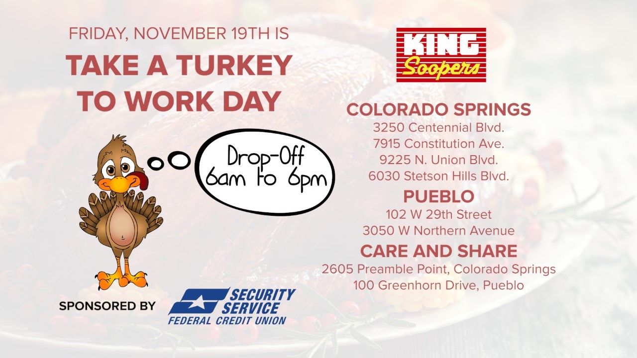 Take a Turkey to Work Day returns this Friday