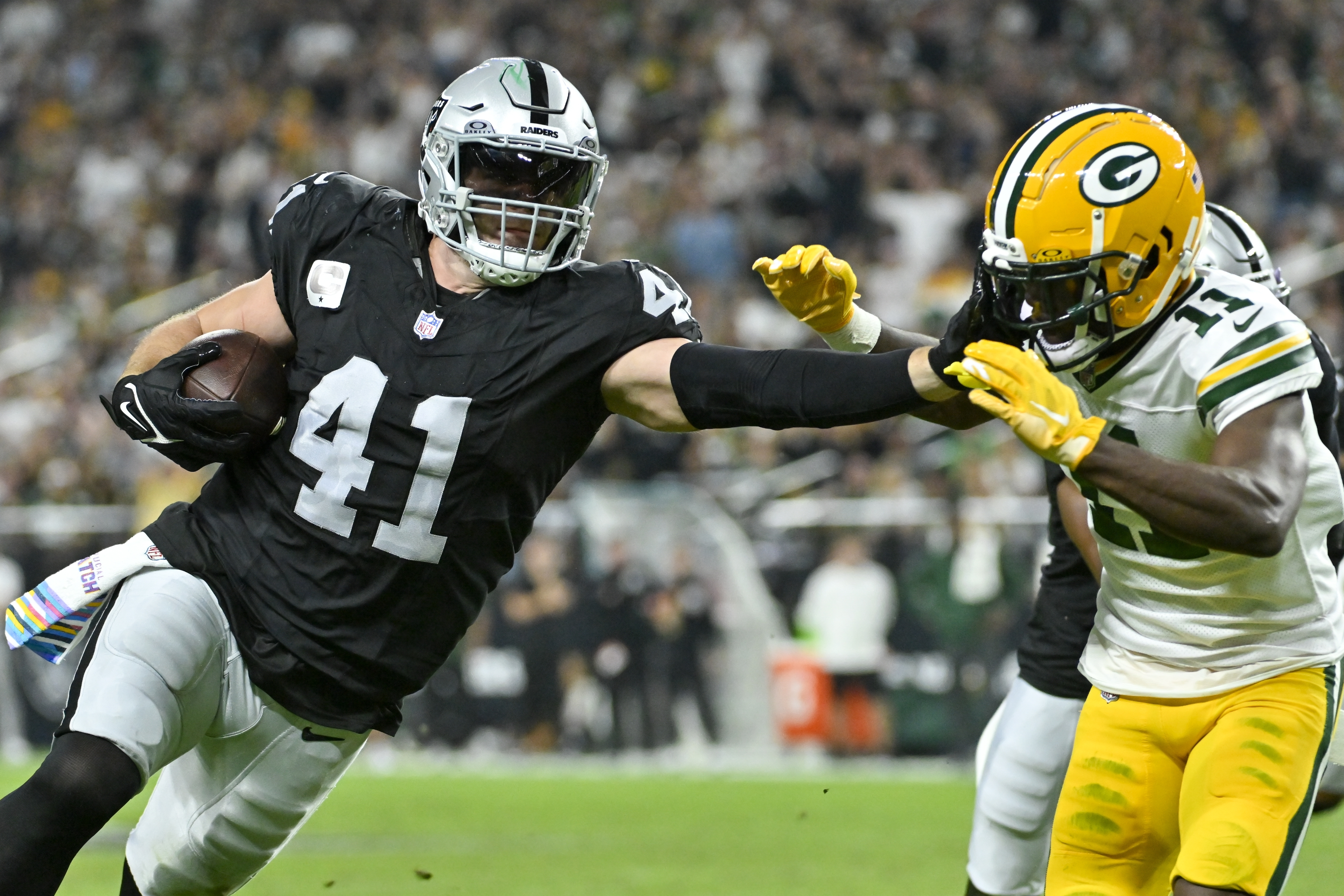 Green Bay Packers vs Las Vegas Raiders: times, how to watch on TV