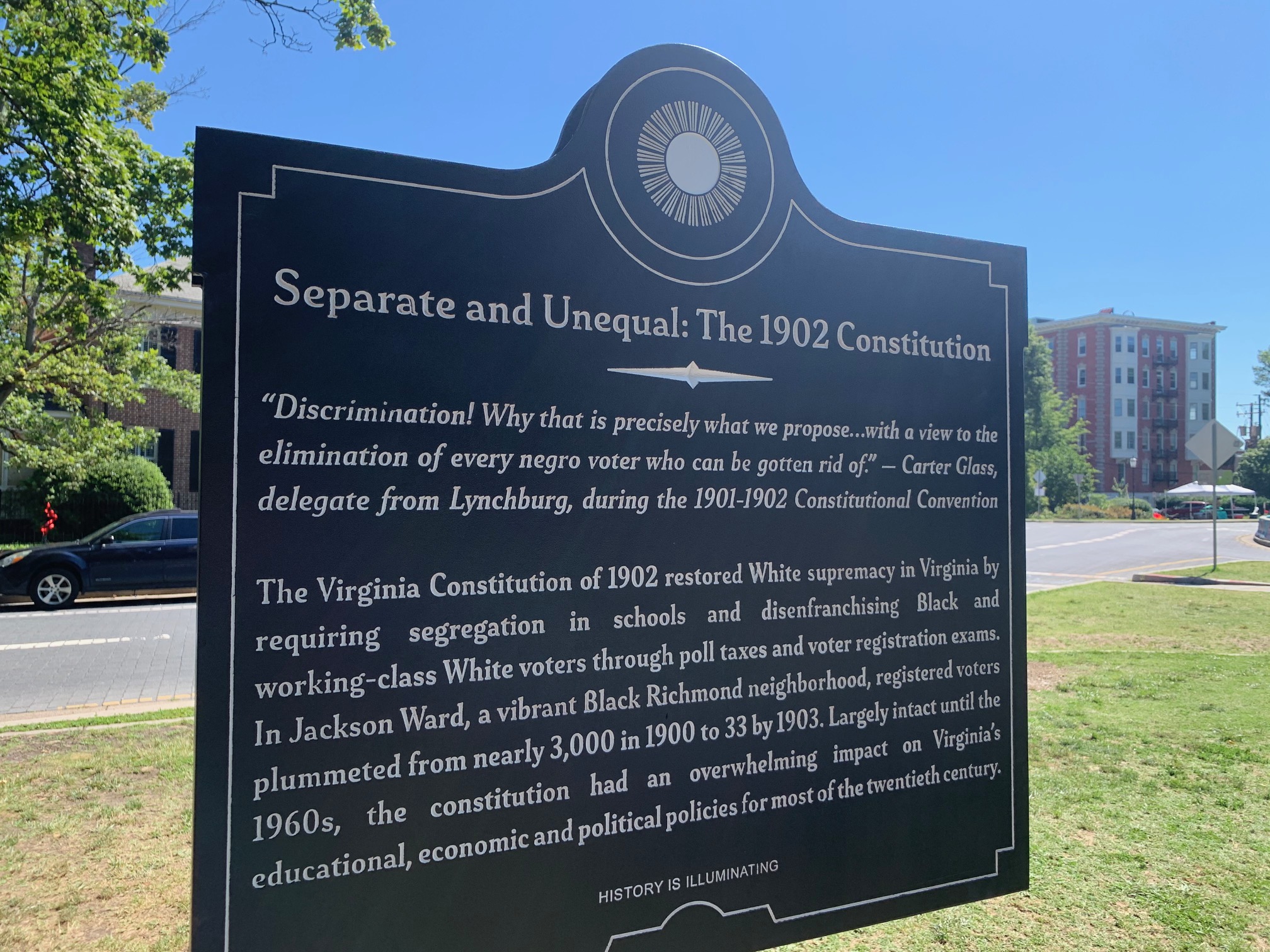 New historical markers popping up in place of Confederate monuments