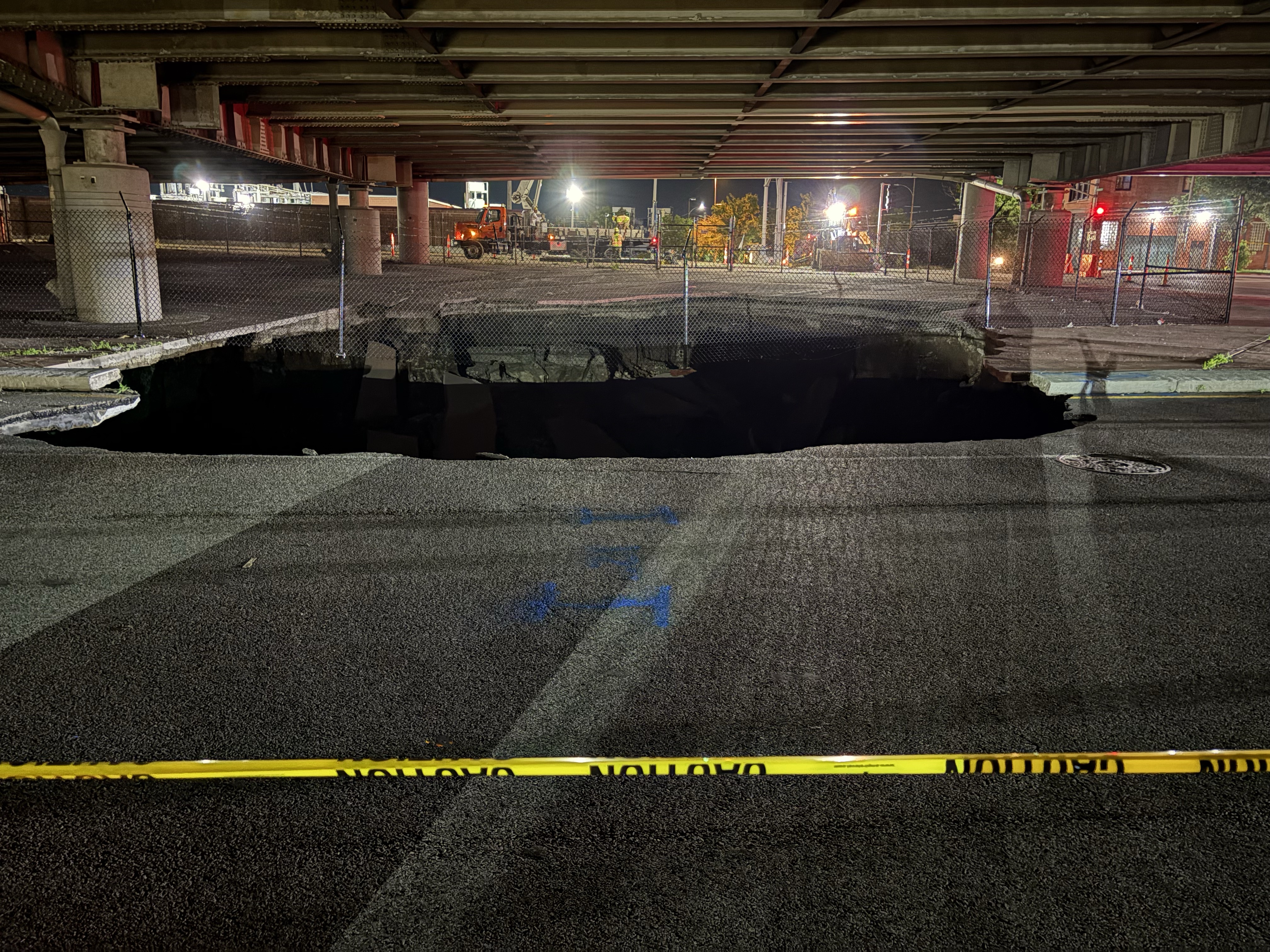 I-44 closed through most of Downtown St. Louis due to a water main