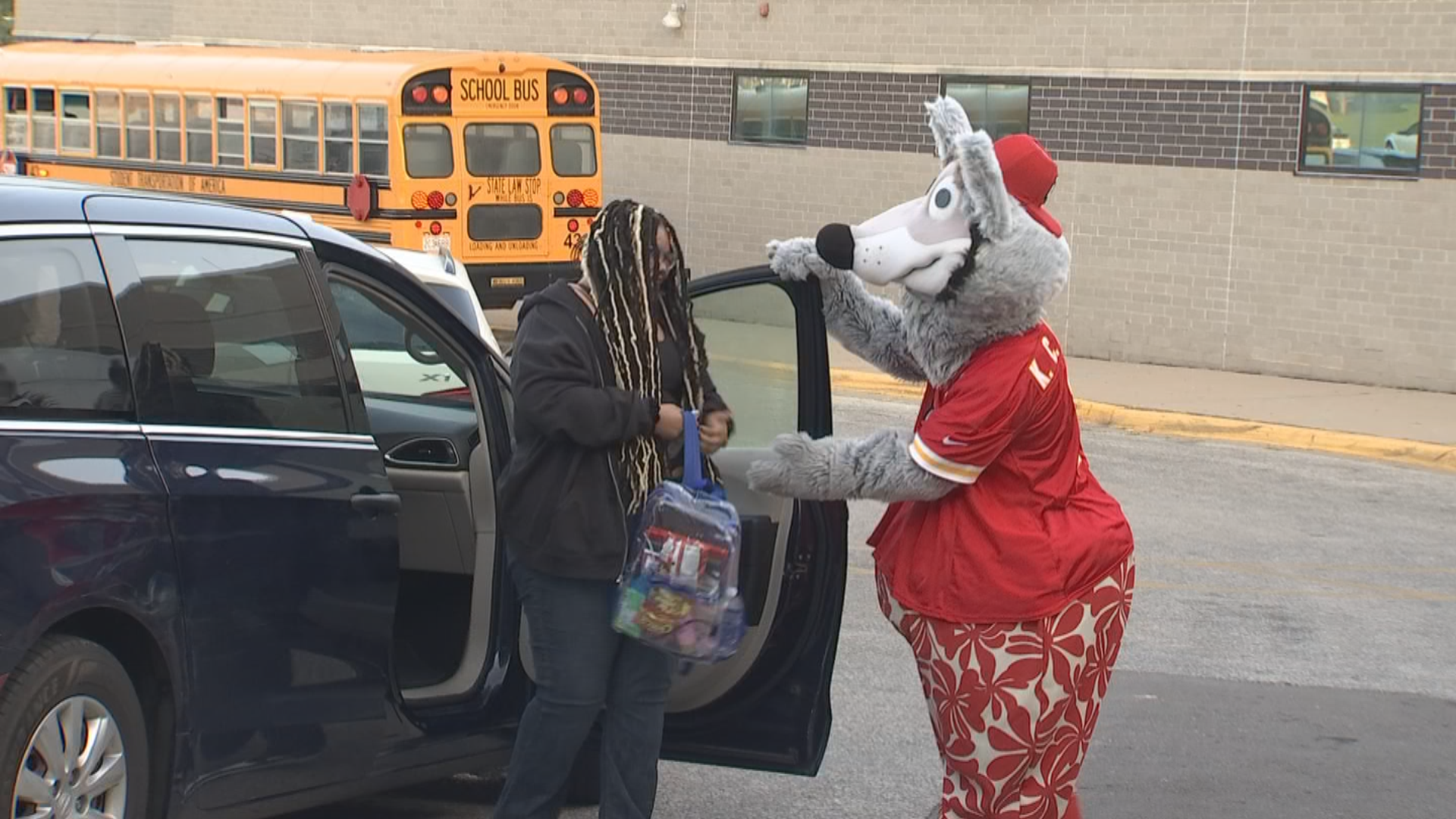 PE4life: Hazel Grove Elementary Invites KC Wolf to Speak to Students